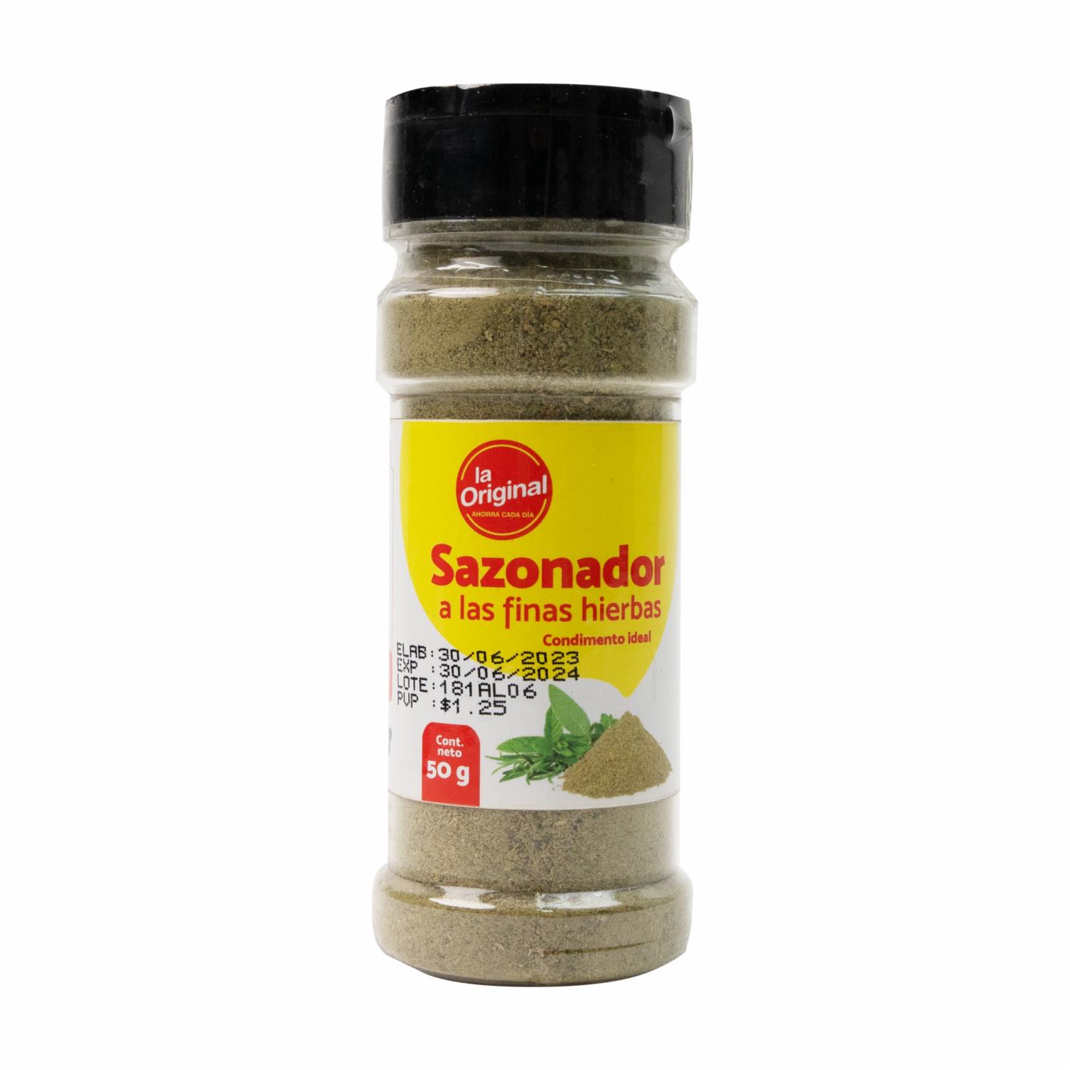 Sazonador Finas Hierbas LA ORIGINAL Frasco