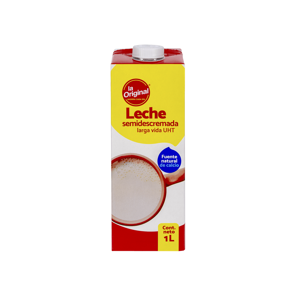 La Original Leche Semidescremada Tetra 1.000 Ml