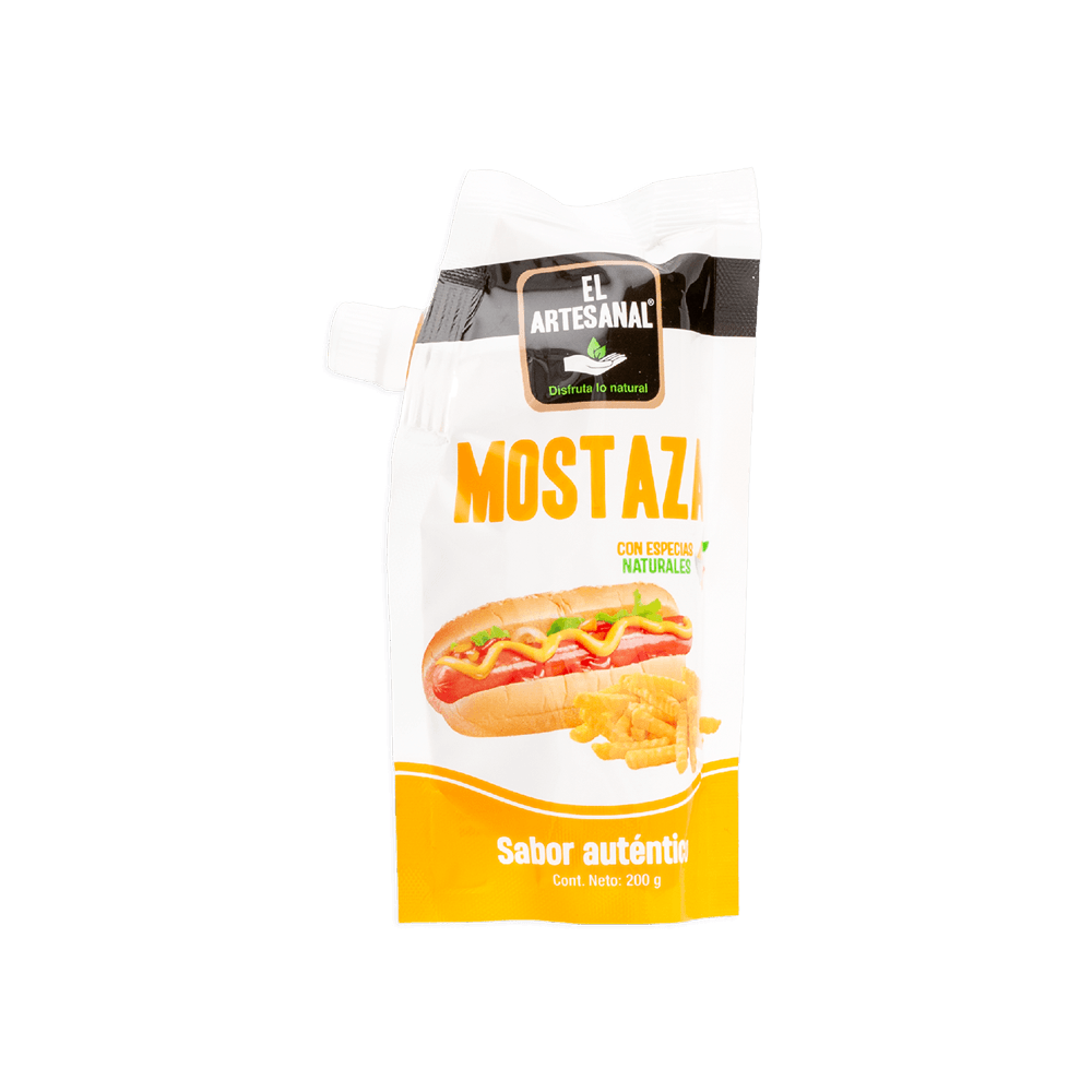 El Artesanal Mostaza Doypack, 200 G