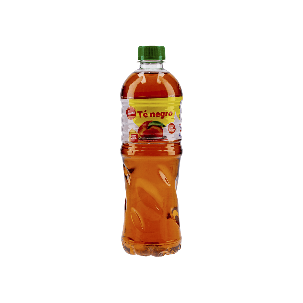 La Original Te Negro Sabor Durazno 600 Ml