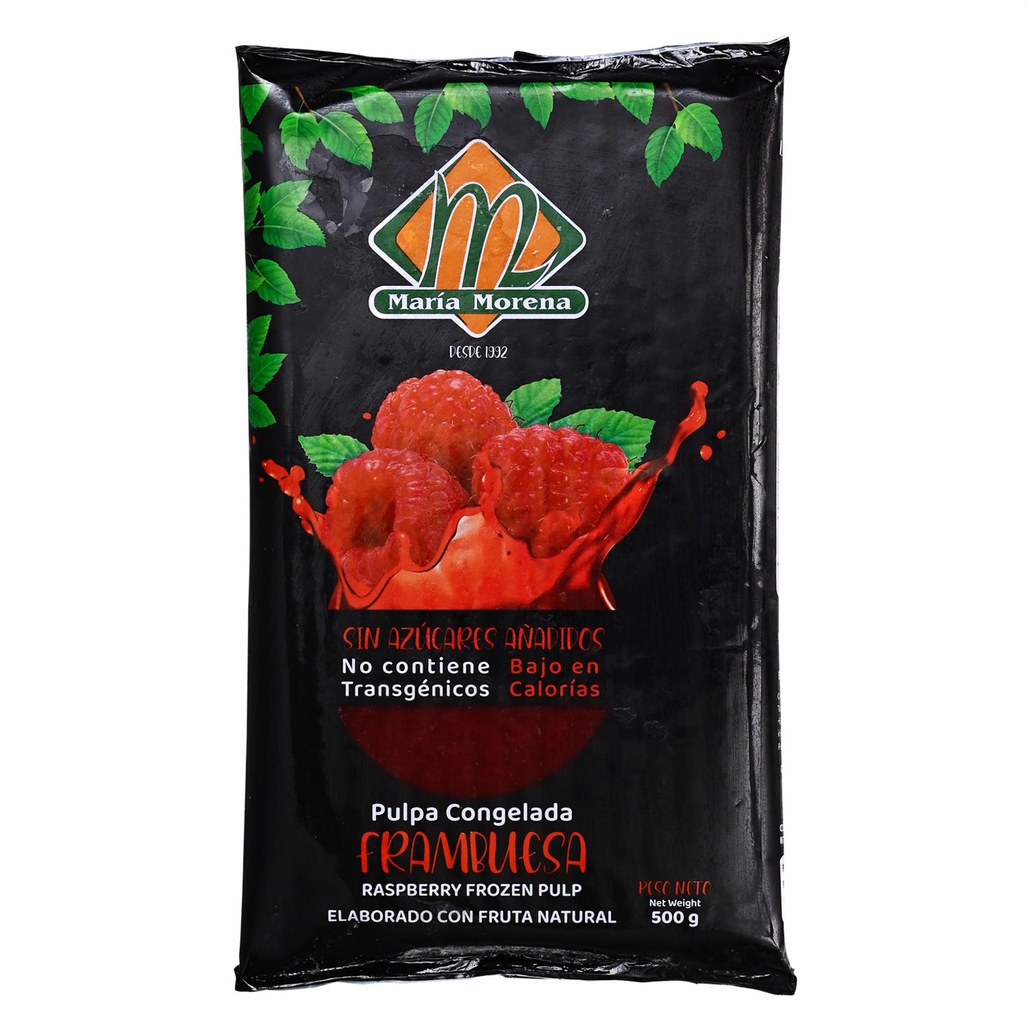 Pulpa De Frambuesa MARÍA MORENA 500 g