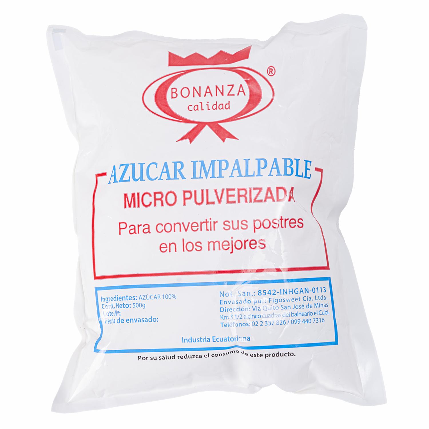 Azúcar Impalpable BONANZA 500 g
