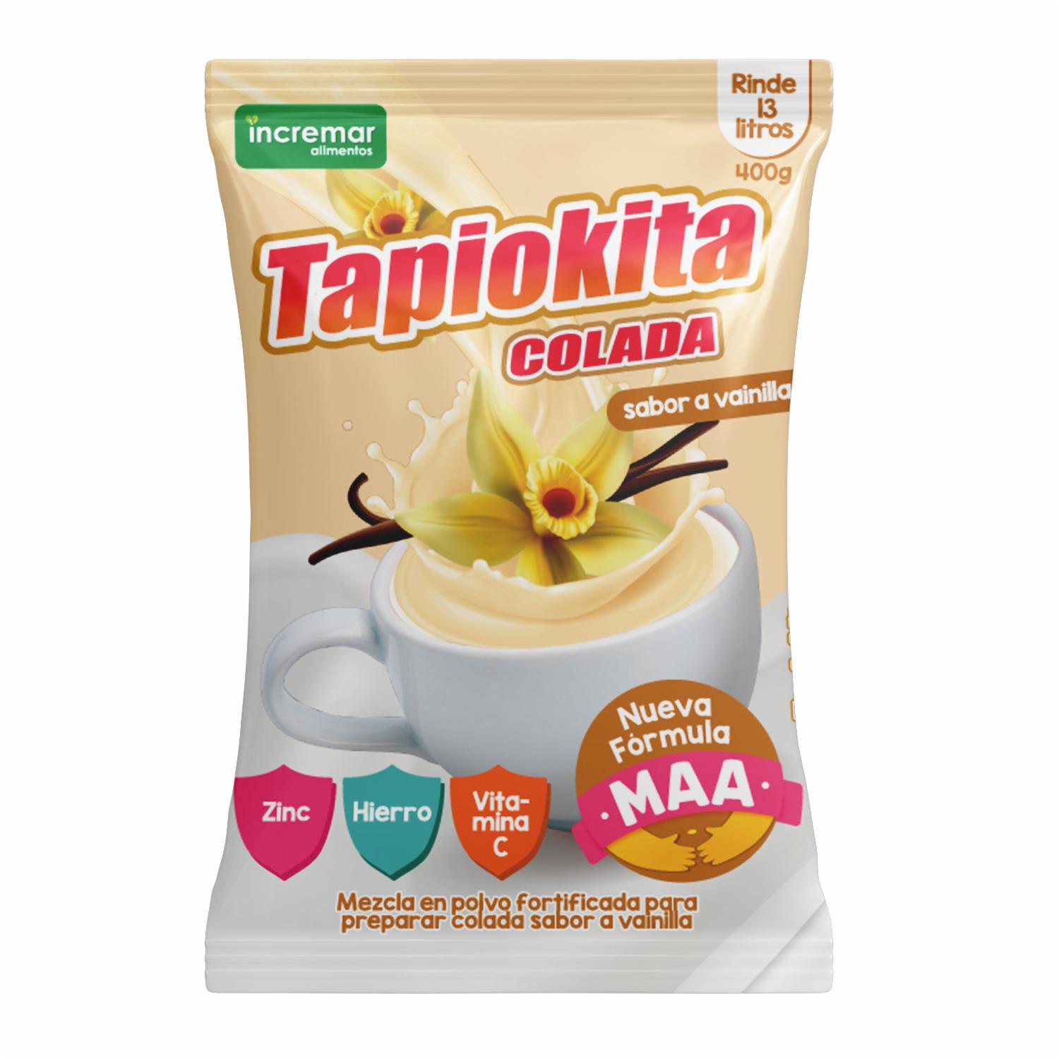 Colada Sabor Vainilla TAPIOKITA 400 G