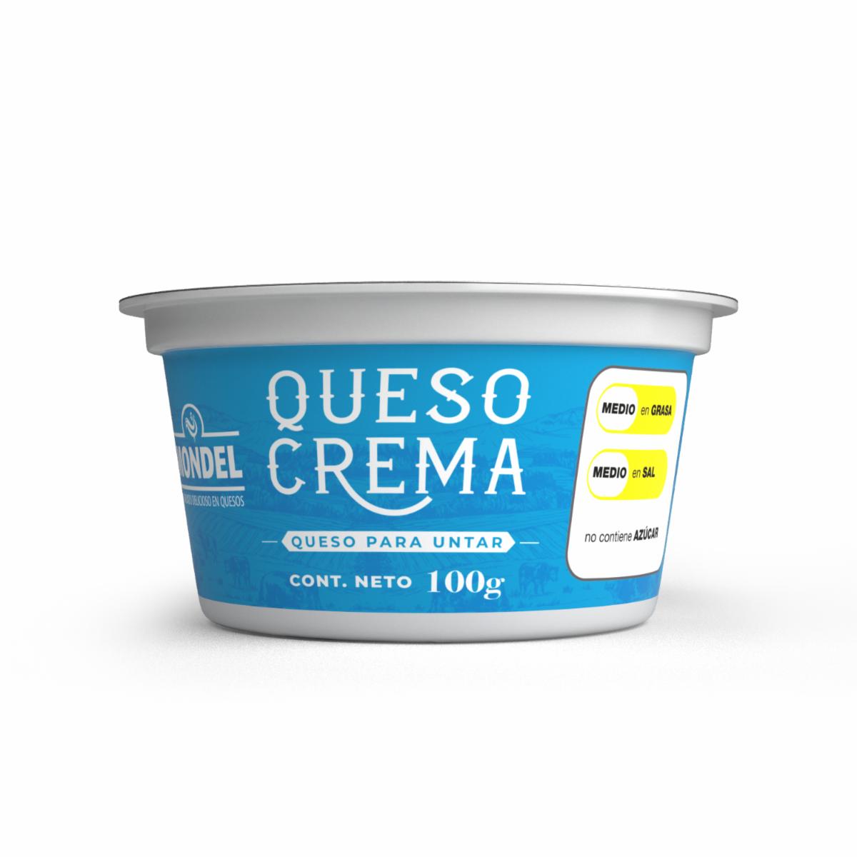 Queso Crema Para Untar MONDEL 100 G