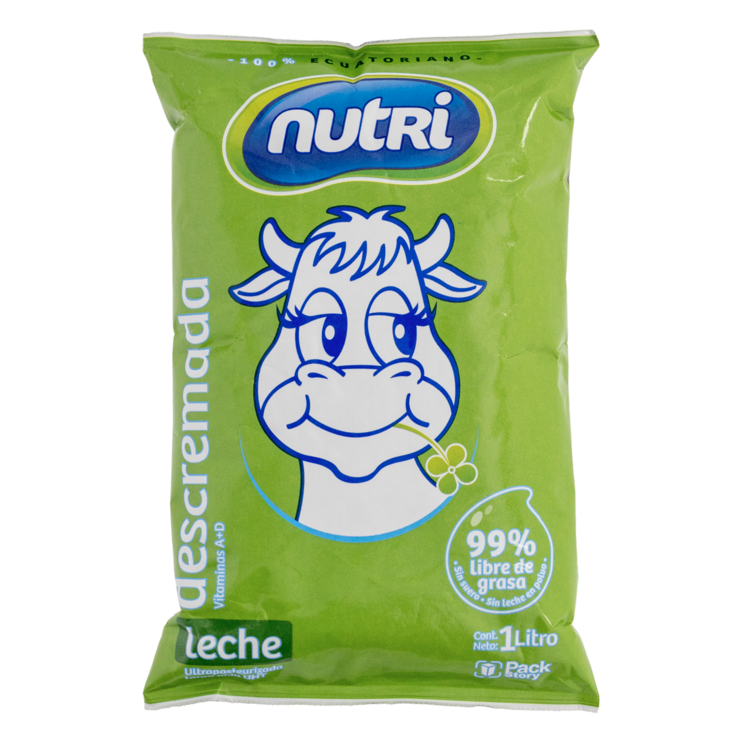 Leche Descremada Vitaminizada Tetrapack NUTRI Tetrapak