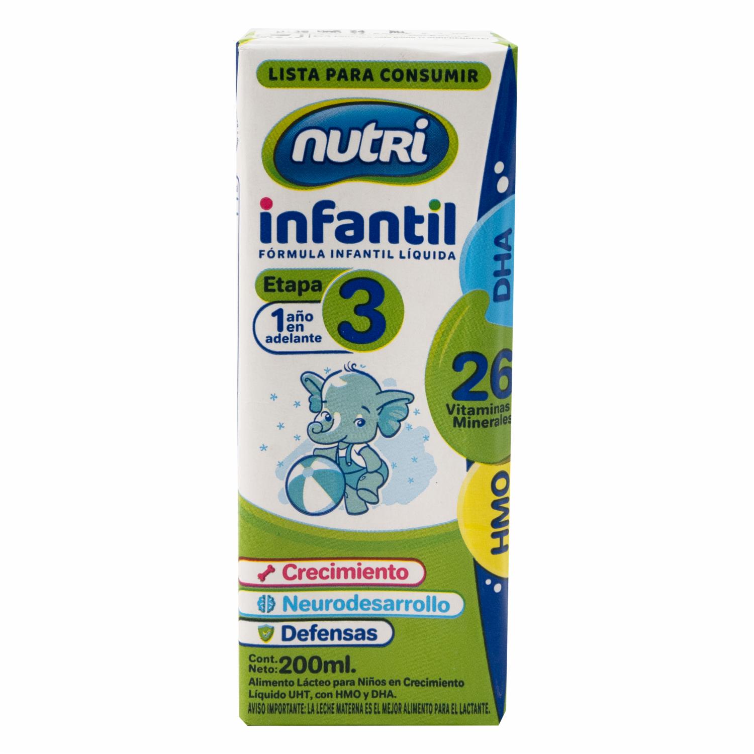 Fórmula Infantil Etapa 3 NUTRI 200 Ml