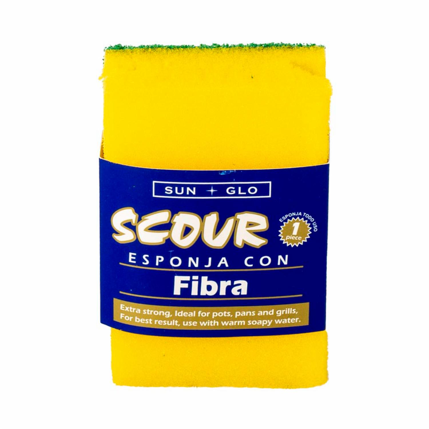 Esponja Con Fibra Scour SOLEX Unidad