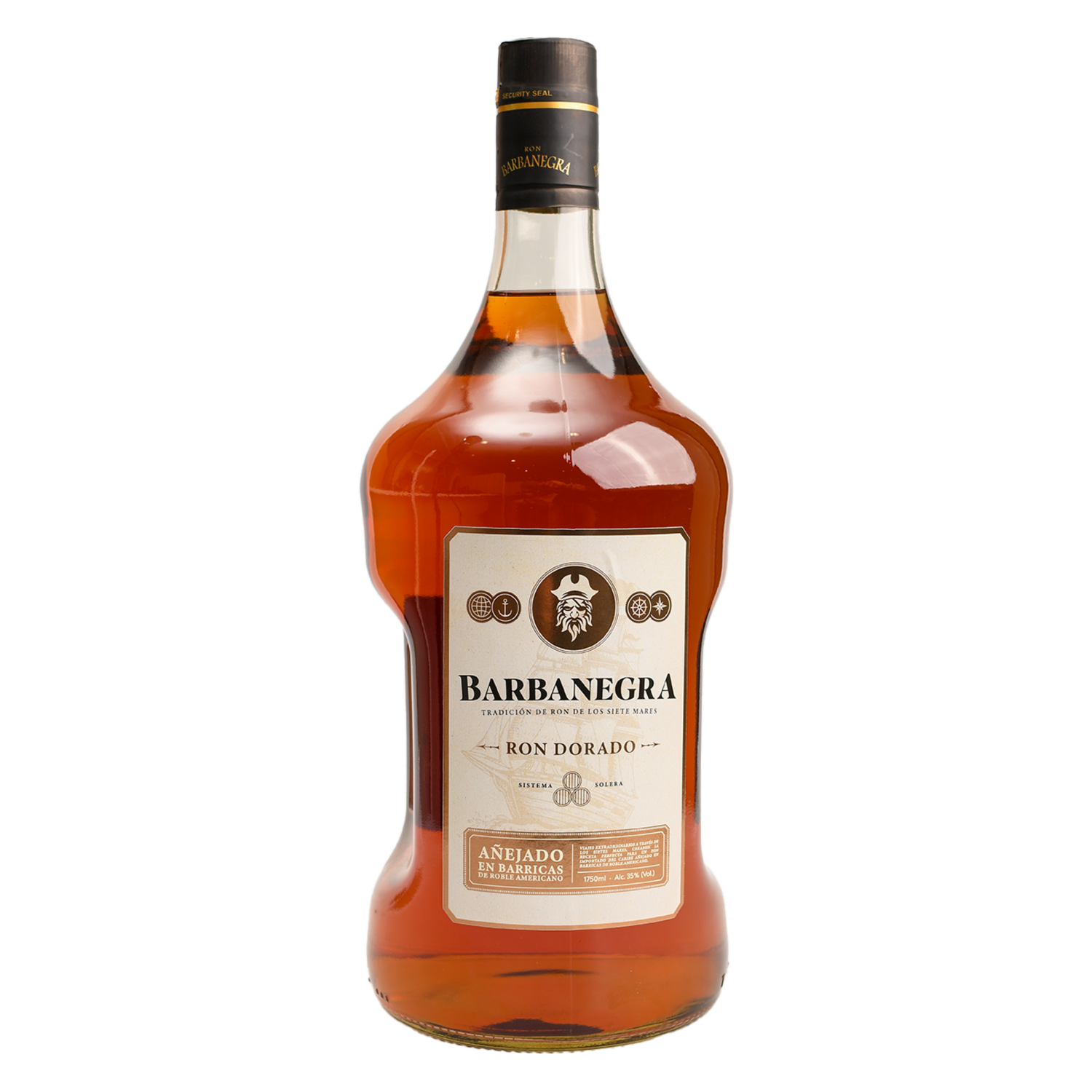 Ron Oro BARBA NEGRA 1750 Ml