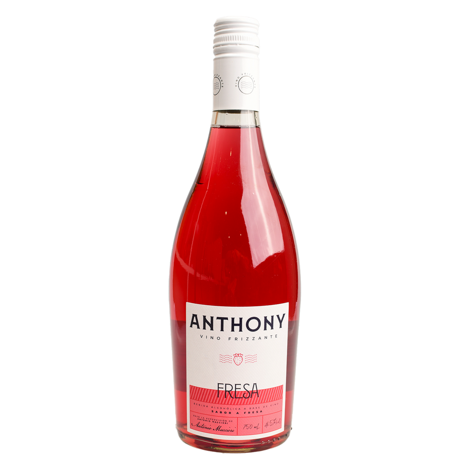 Vino Frizante Strawberry ANTHONY 750 Ml