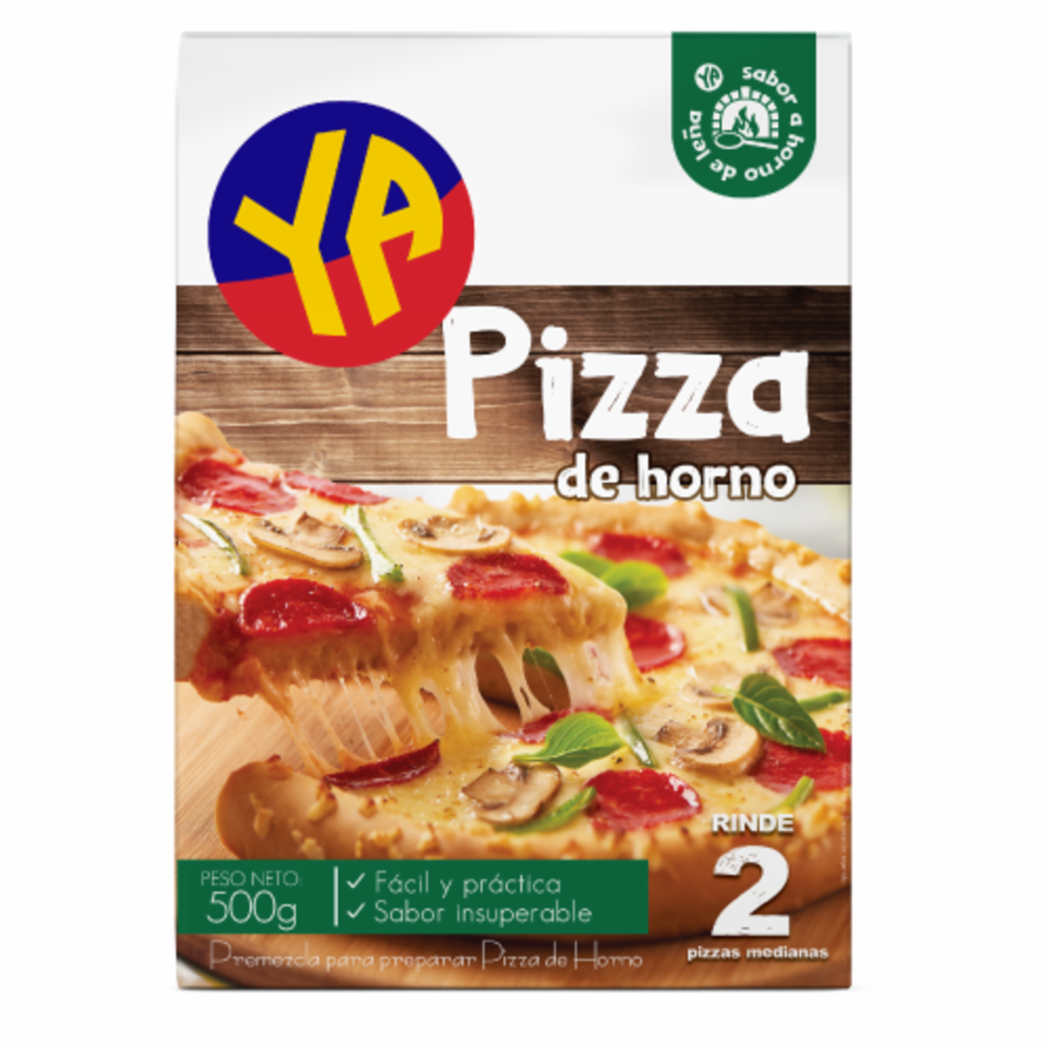 Premezcla Para Pizza De Horno YA 500 G