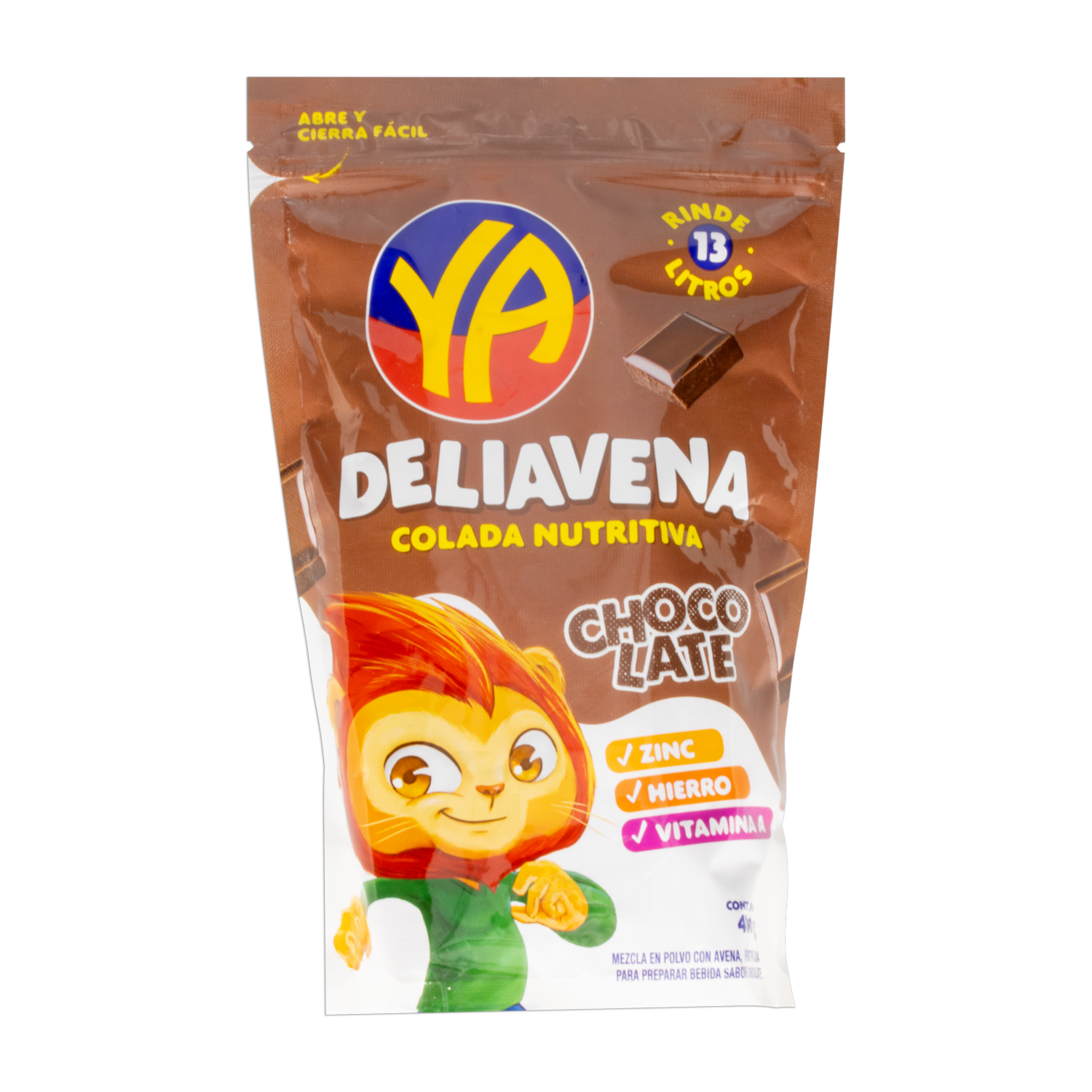 Deliavena En Polvo Sabor A Chocolate YA 400 G