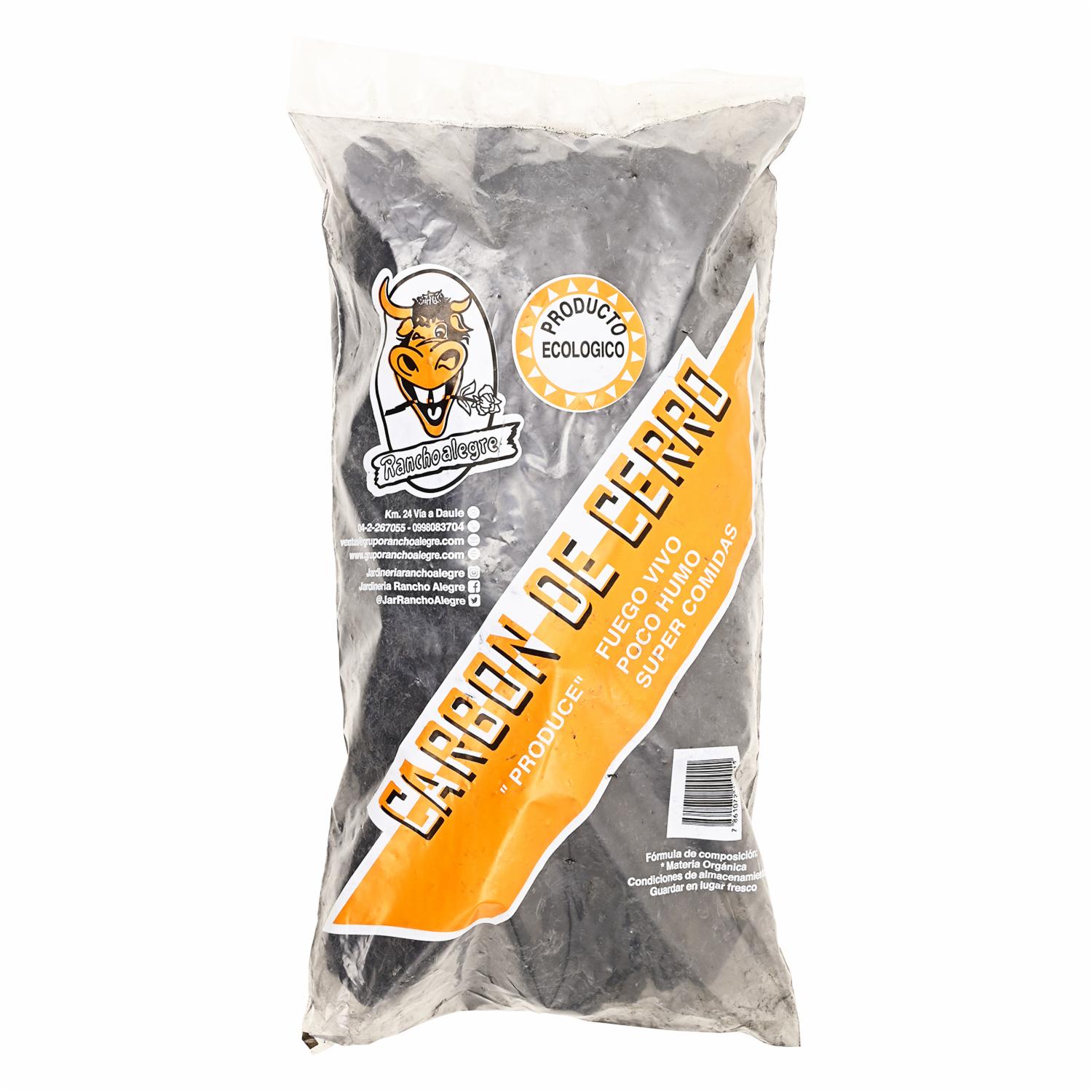 Carbón Empacado RANCHO ALEGRE 2 Kg