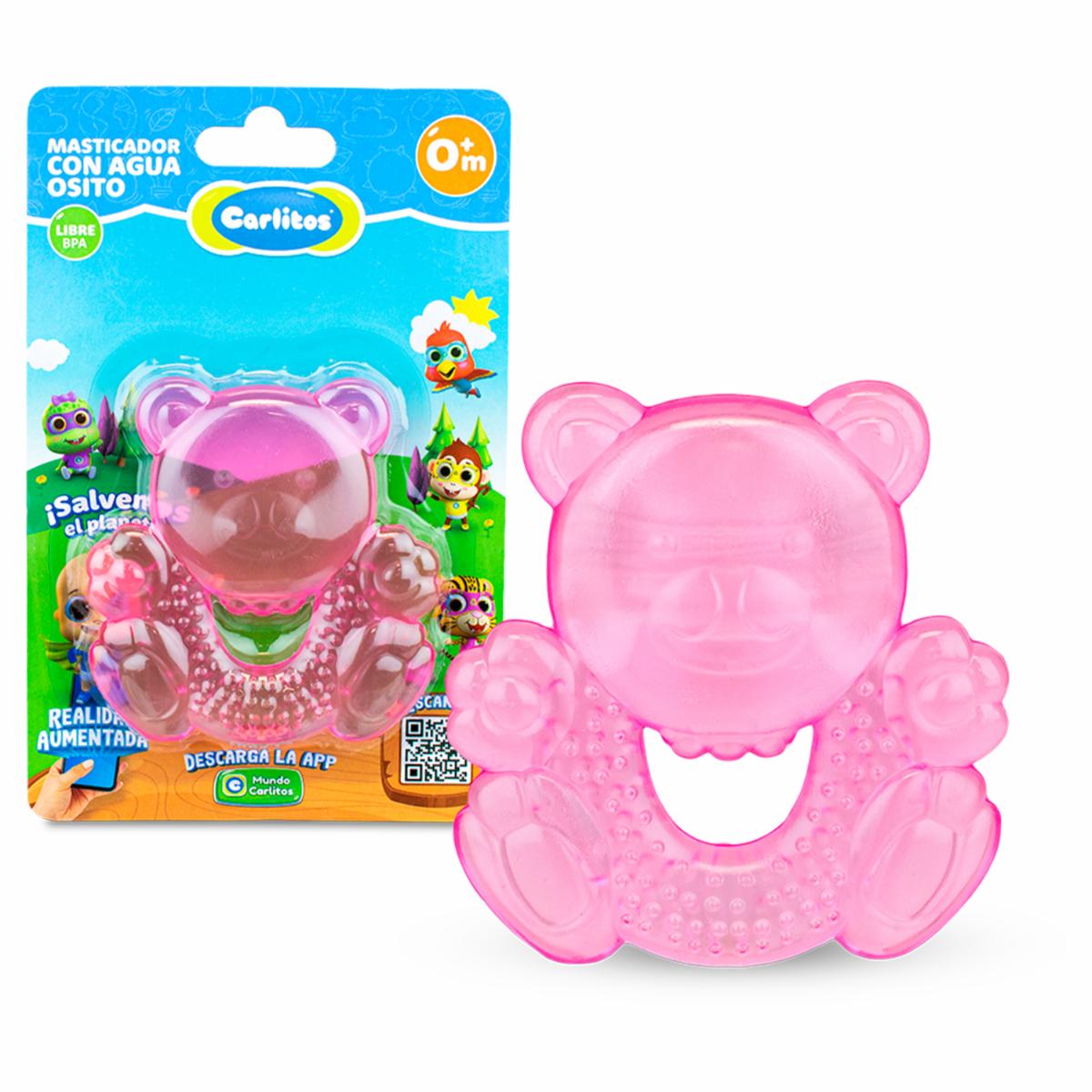 Juguete Masticador Con Agua En Forma De Oso CARLITOS 0 M +