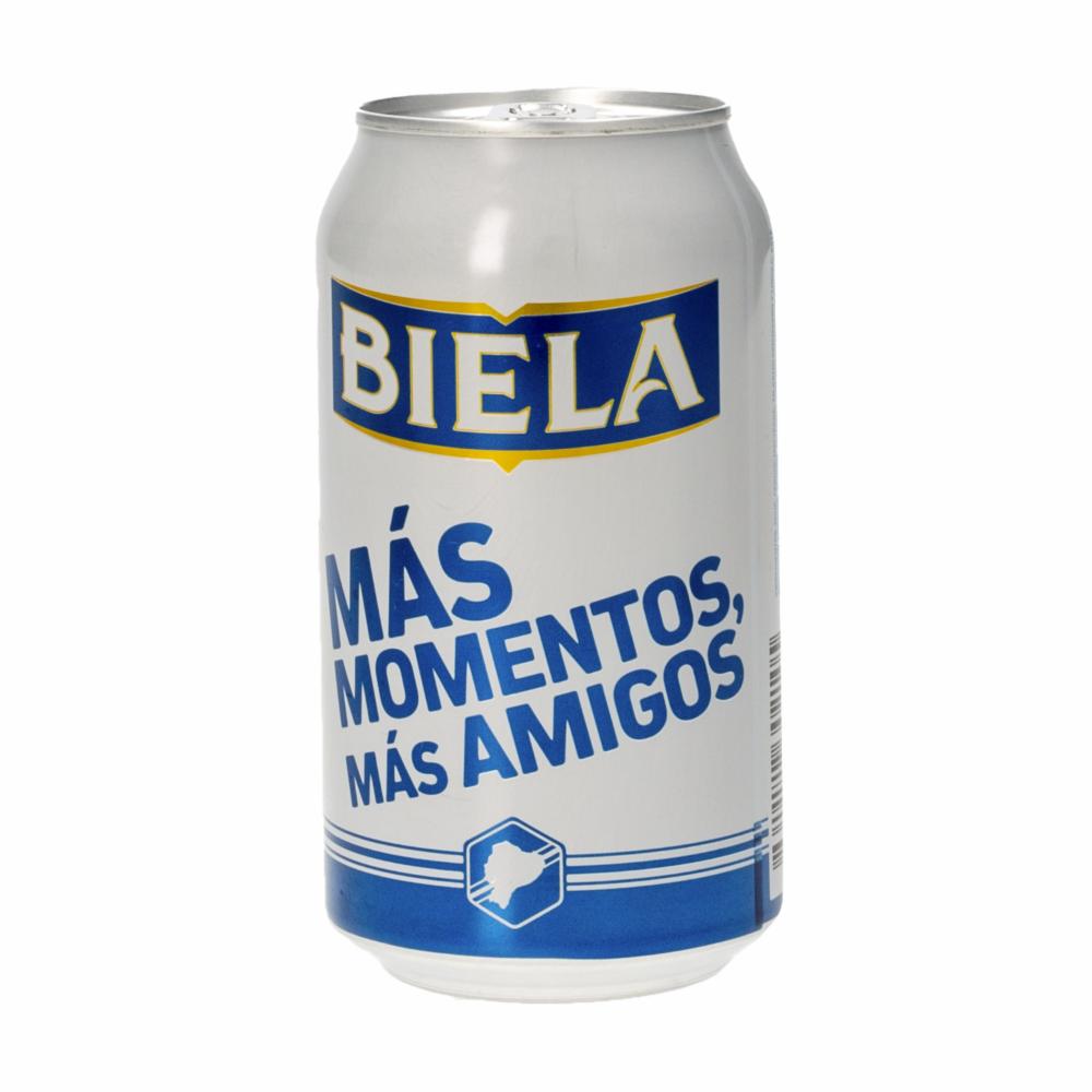 Cerveza Light Lata Biela 355 Ml