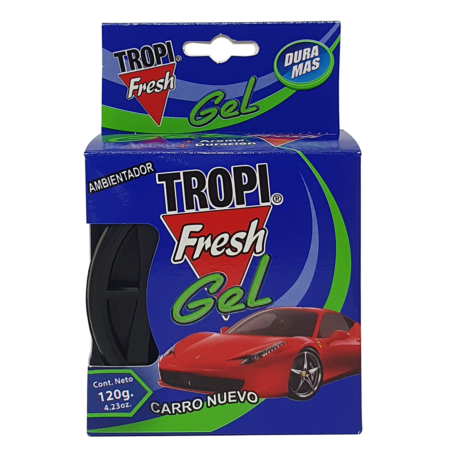 Ambiental Para Auto En Gel Aroma Carro Nuevo TROPI FRESH 120 G