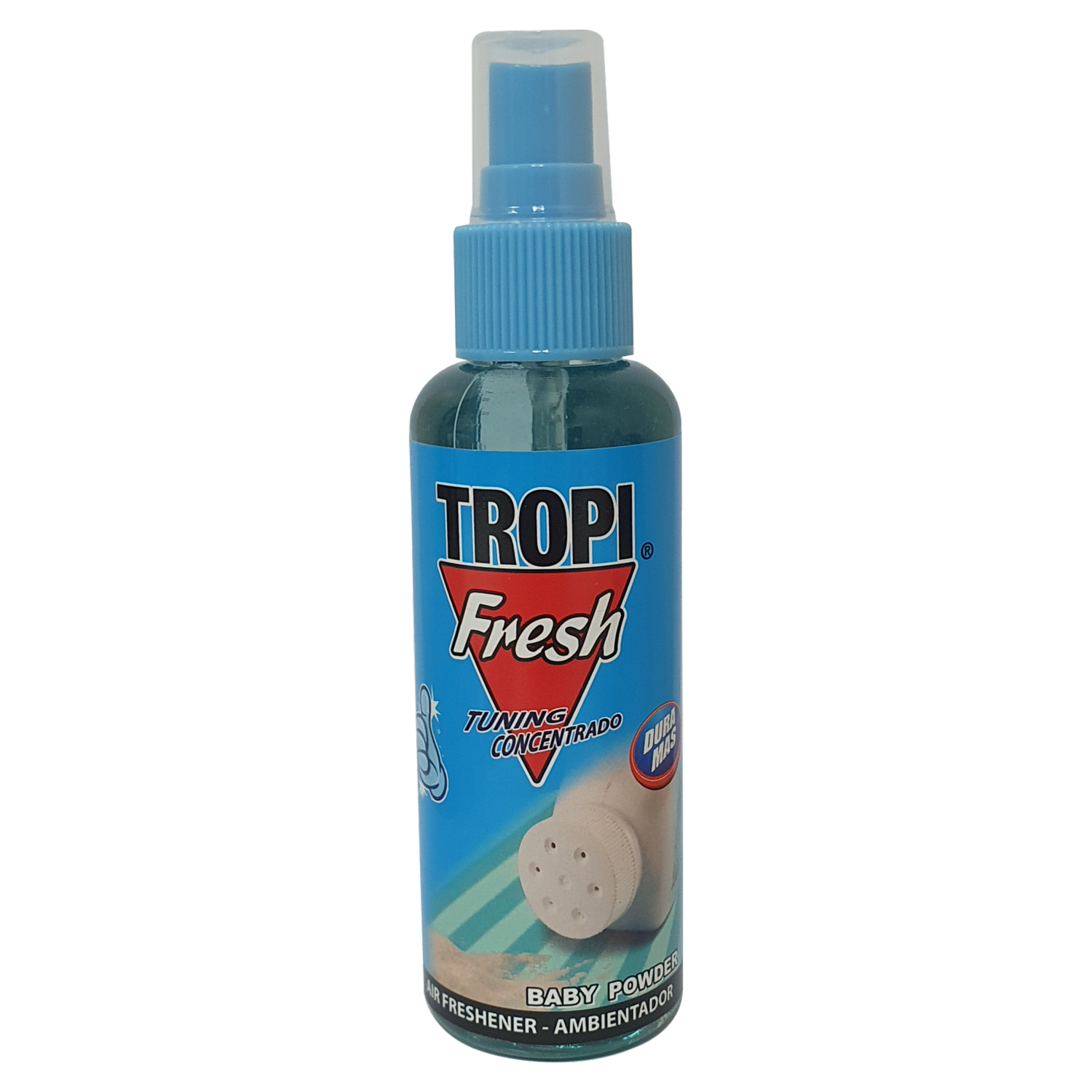 Ambiental Para Auto En Spray Aroma Baby Powder TROPI FRESH 120 Ml