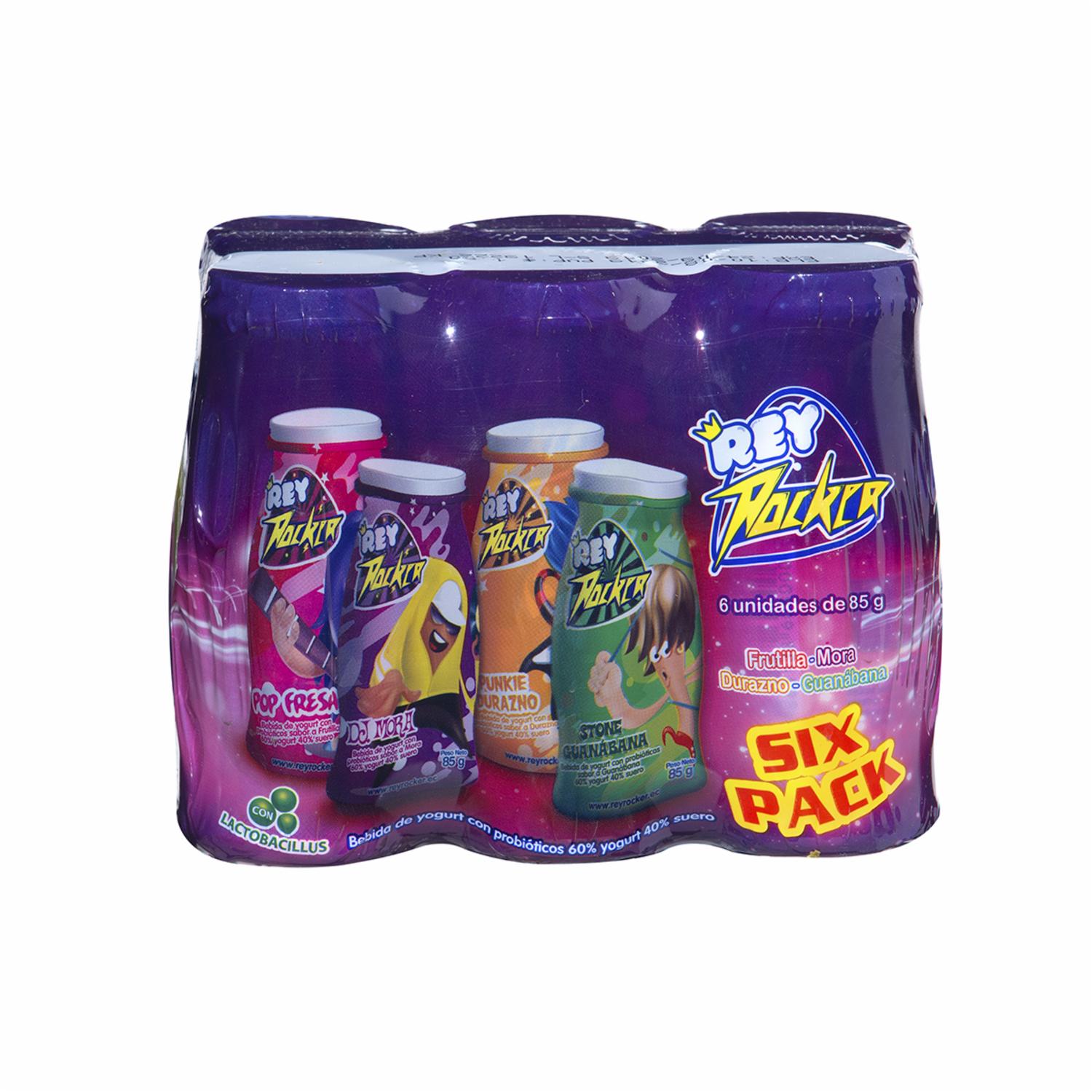 Yogurt Surtido REYOGURT 6 X 85 G