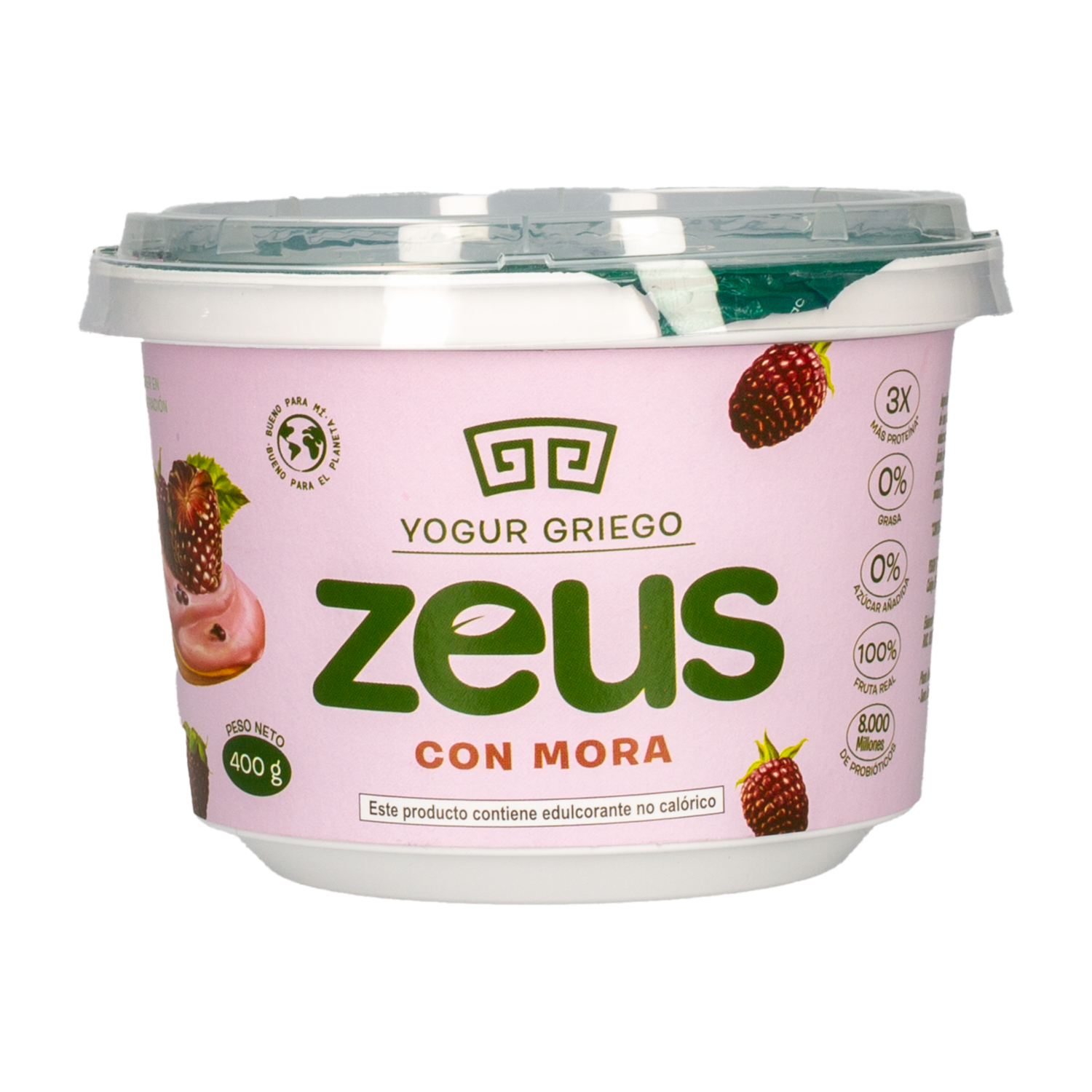 Yogurt Griego De Mora ZEUS 400 G