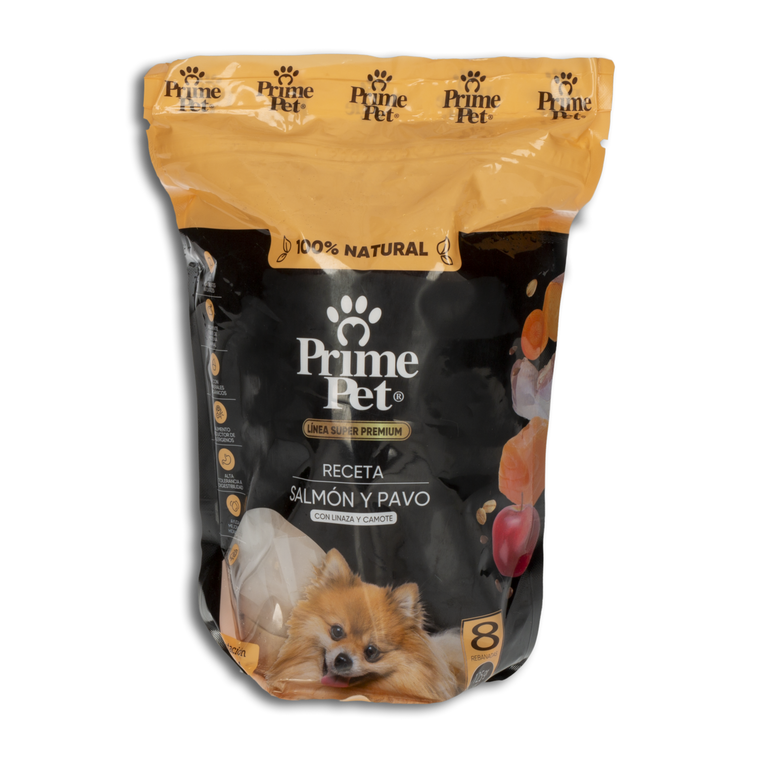 Alimento Para Perros Cocido Receta Salmón Y Pavo PRIME PET 1000 G