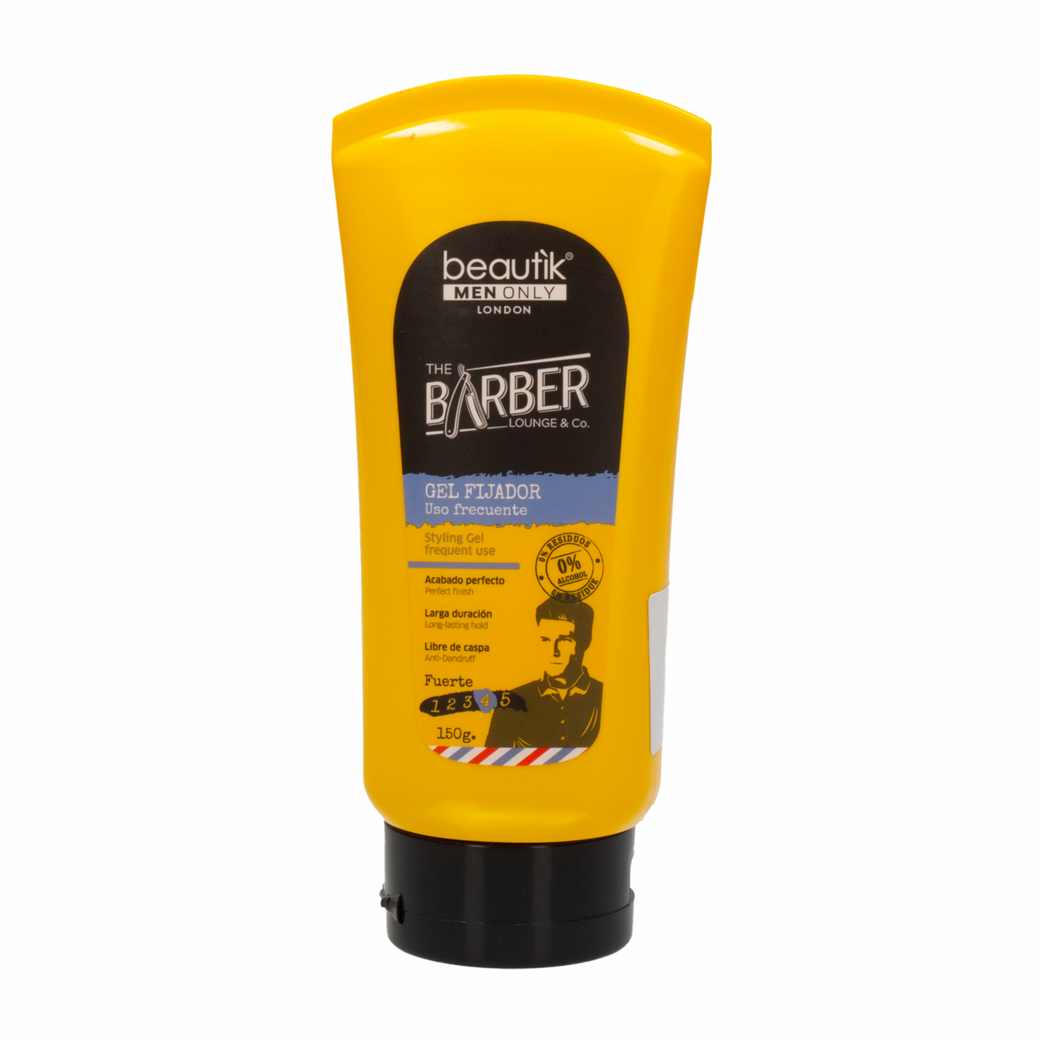 Gel De Cabello Fijador Fuerte THE BARBER 150 G