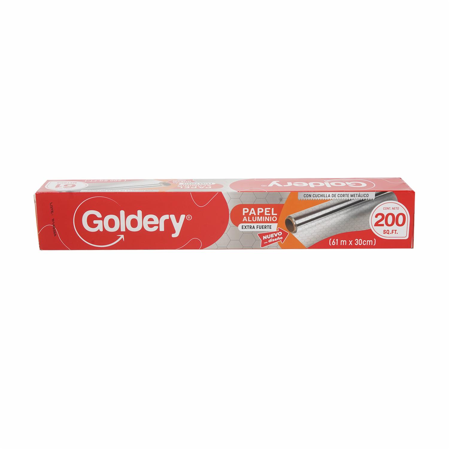 Papel Aluminio GOLDERY 61 Metros