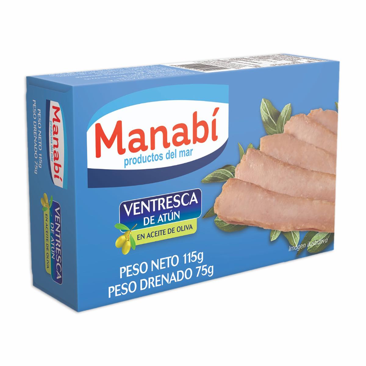 Ventresca En Oliva MANABÍ 115 g