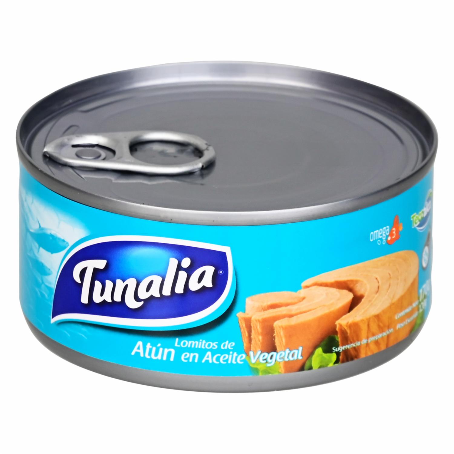 Atún Lomitos En Aceite Soya TUNALIA 170g