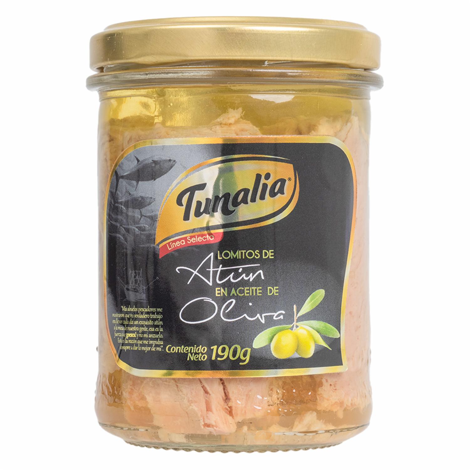 Atún Gourmet En Aceite Oliva TUNALIA 190g