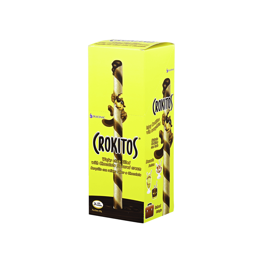 Crokitos Barquillos Chocolate 240 G