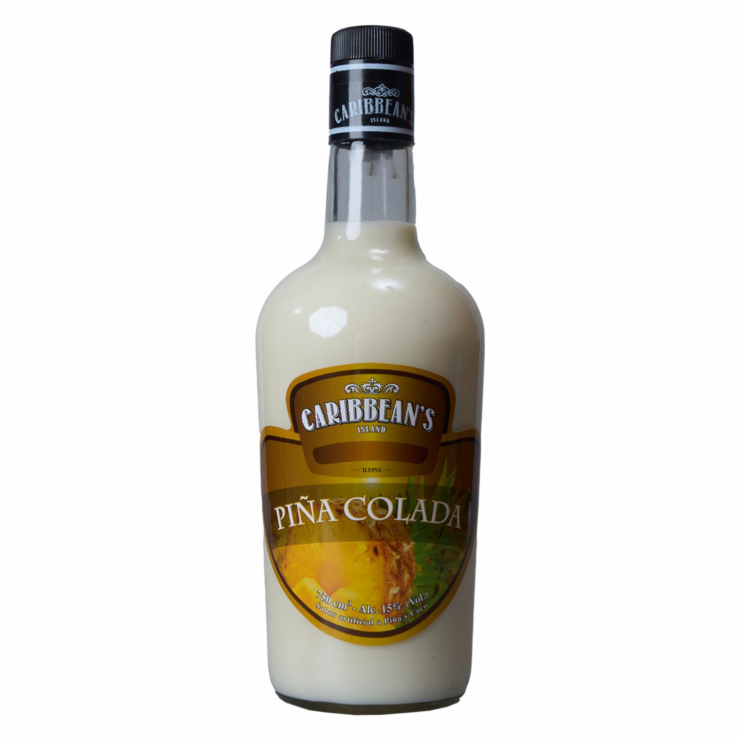 Piña Colada Clásica Caribbean´s 750 Ml