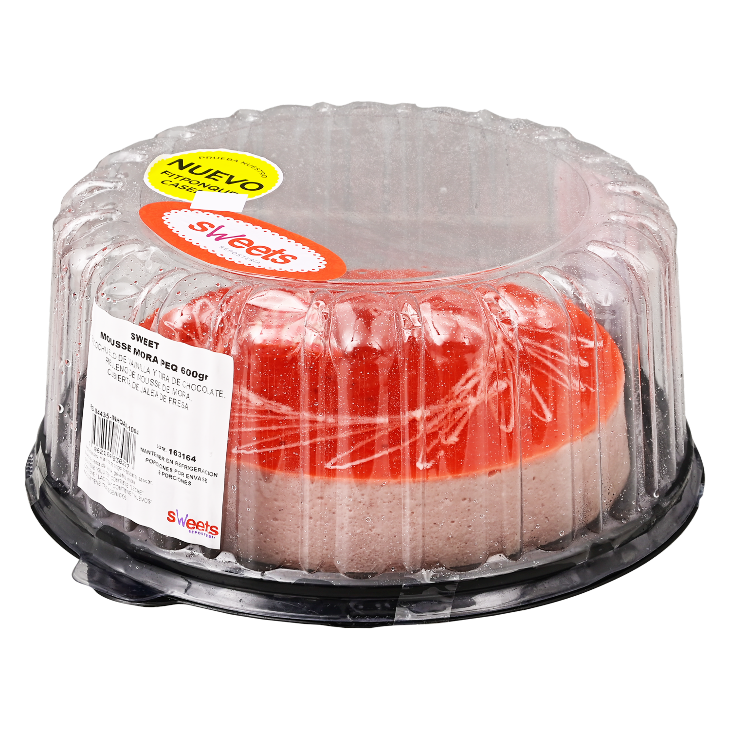 Mousse Mora Pequeña SWEETS 600 G
