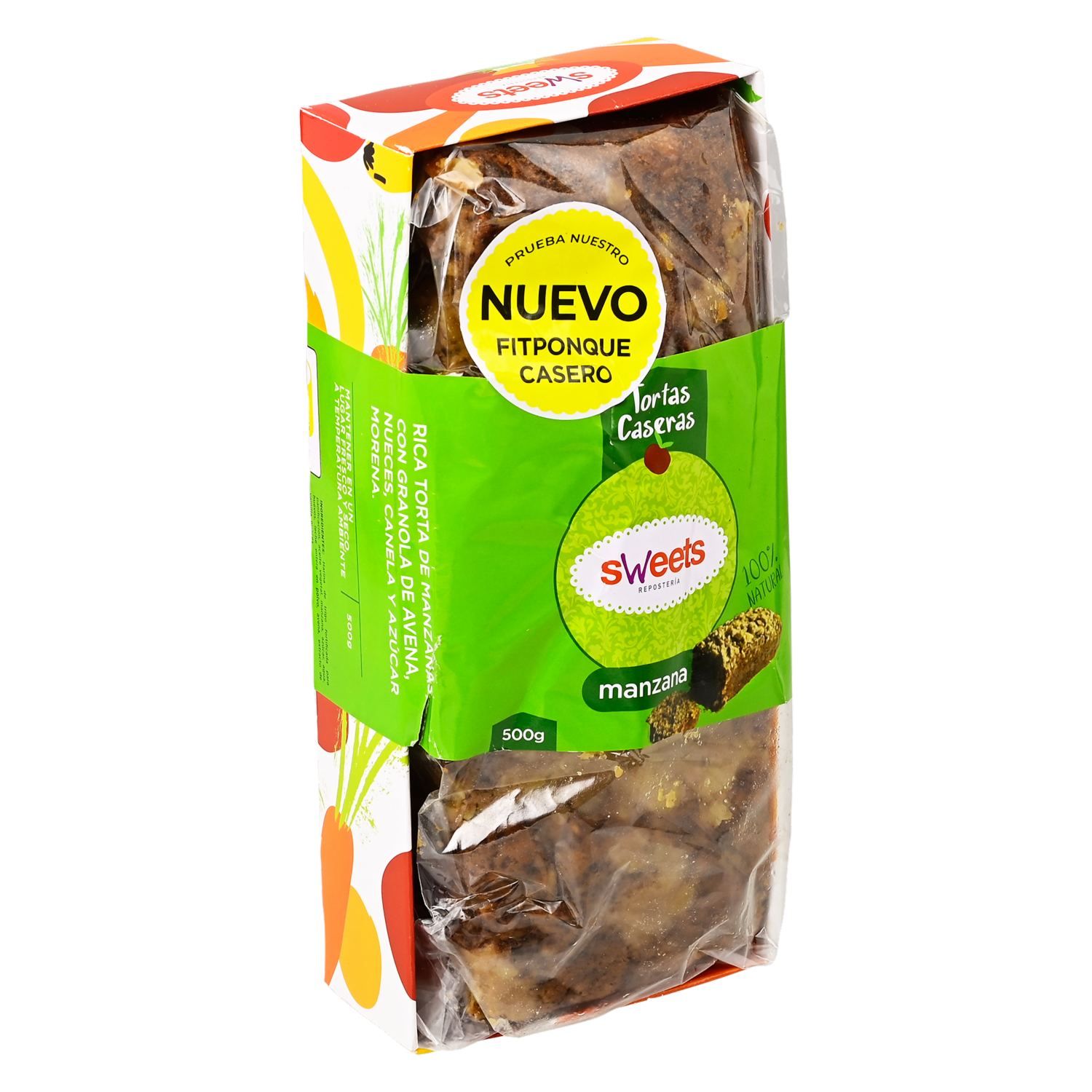 Torta De Manzana Casera SWEETS 500 G