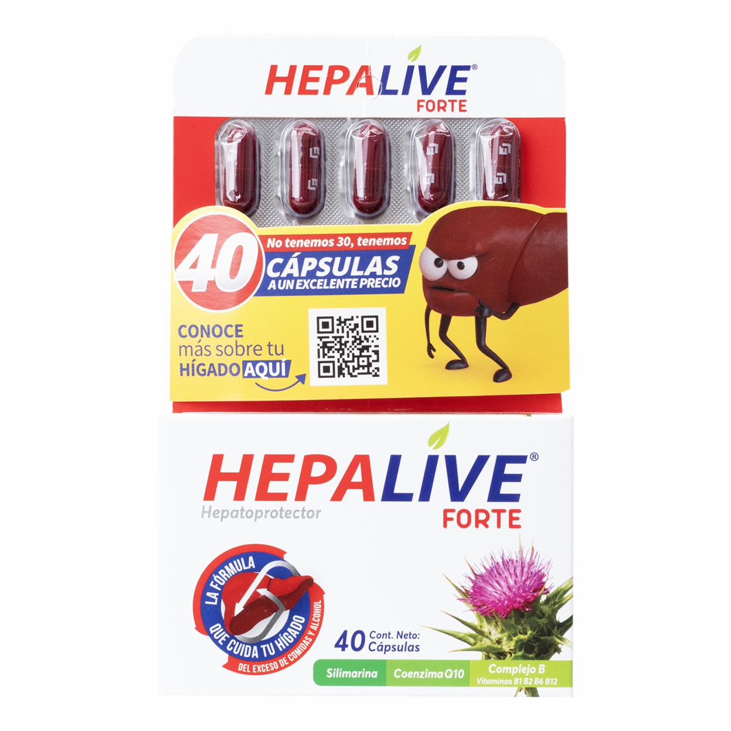 Hepalive Forte NATURE’S GARDEN X 40 Uds