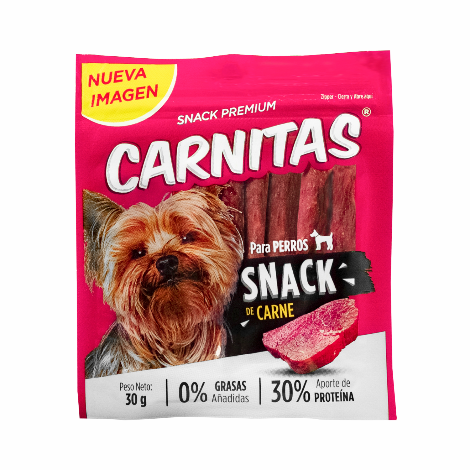 Snack Para Perros De Carne CARNITAS 30 G