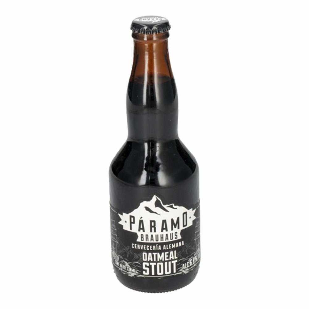 Cerveza Negra Oatmeal Stout PÁramo Brauhaus 330 Ml