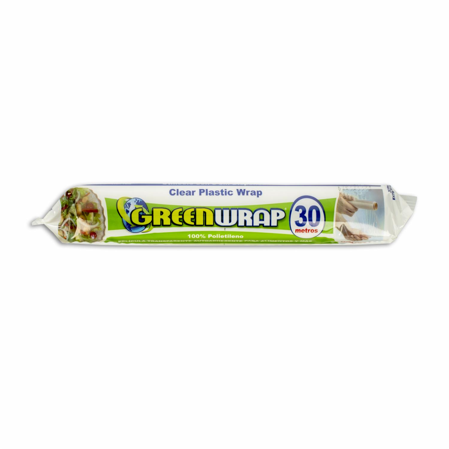 Envoltura Plástica Para Alimentos GREEN WRAP 30 M