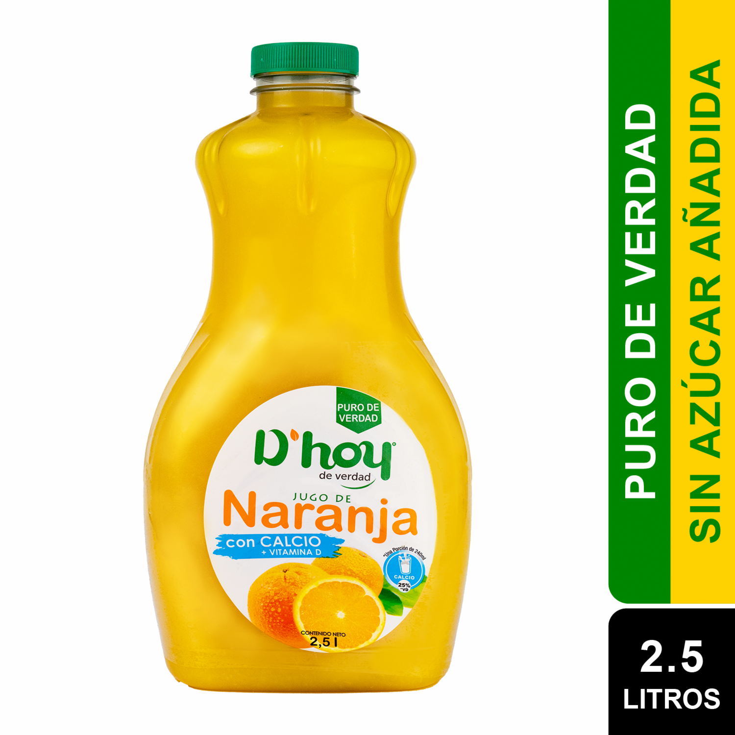 Jugo De Naranja Con Calcio Y Vitamina D D’HOY 2.5 L