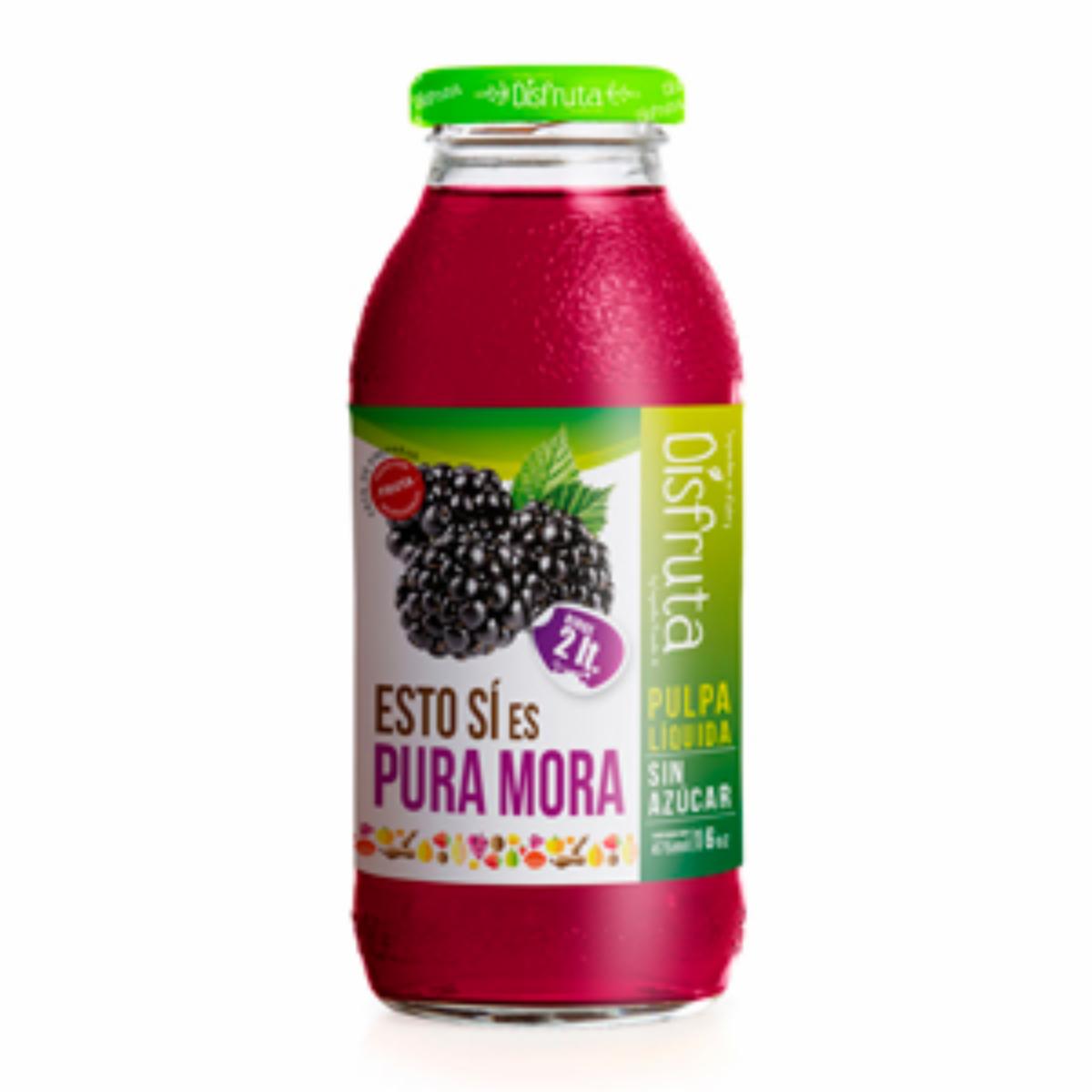 Pulpa De Mora Sin Azúcar DISFRUTA 475 Ml