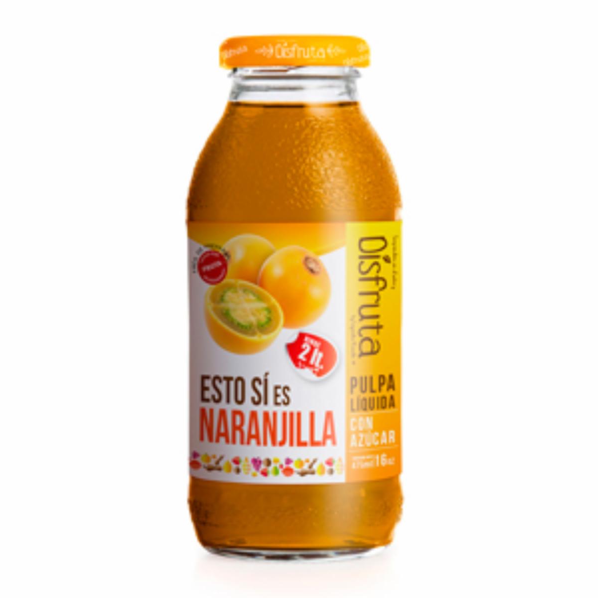 Pulpa De Naranjilla Con Azúcar DISFRUTA 475 ml