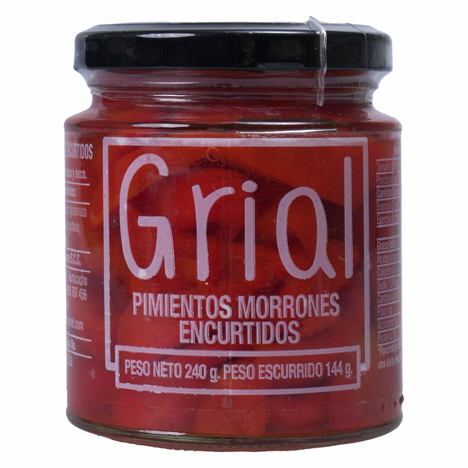 Pimiento Morrón GRIAL 240 G