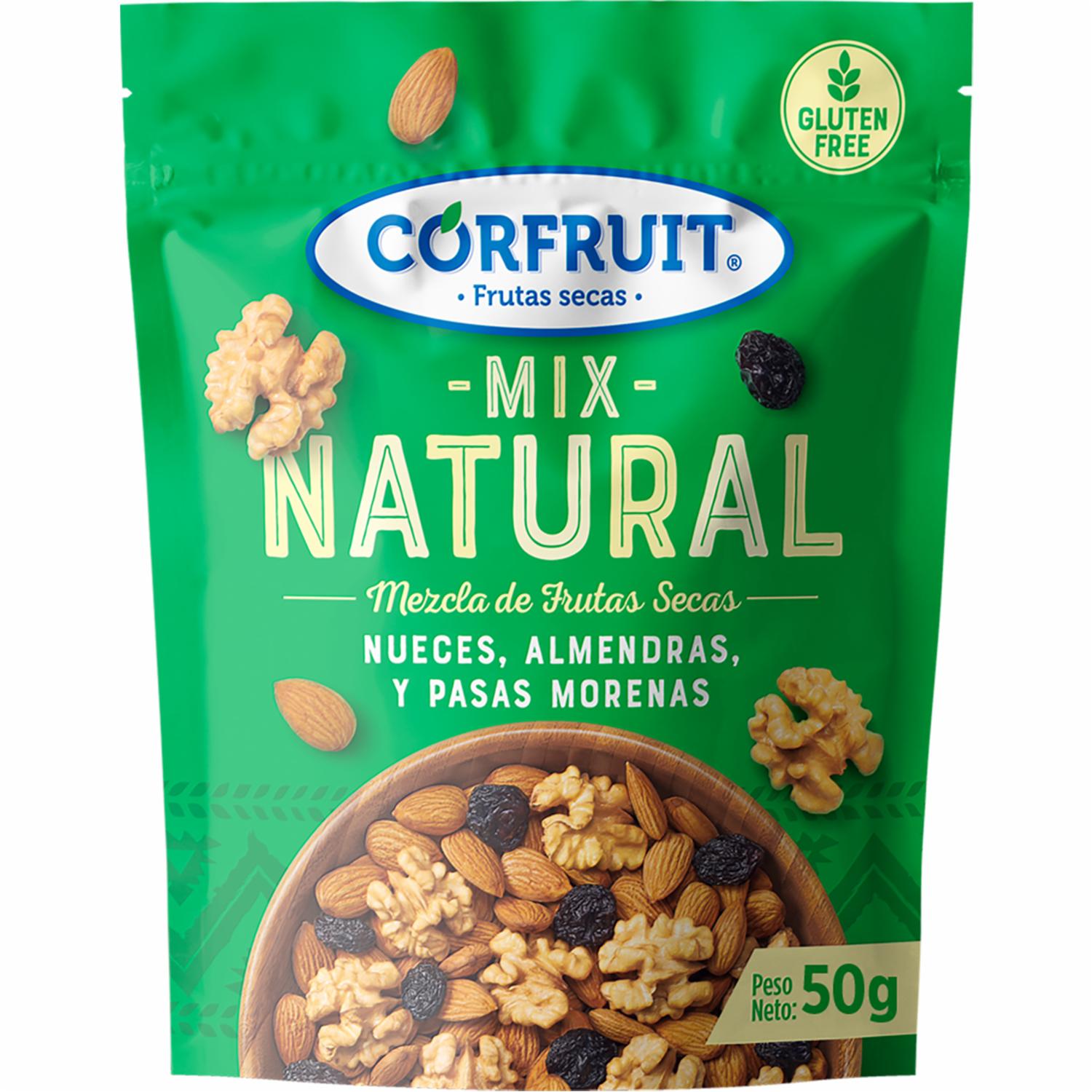 Frutos Secos Mix Natural CORFRUIT 50 G