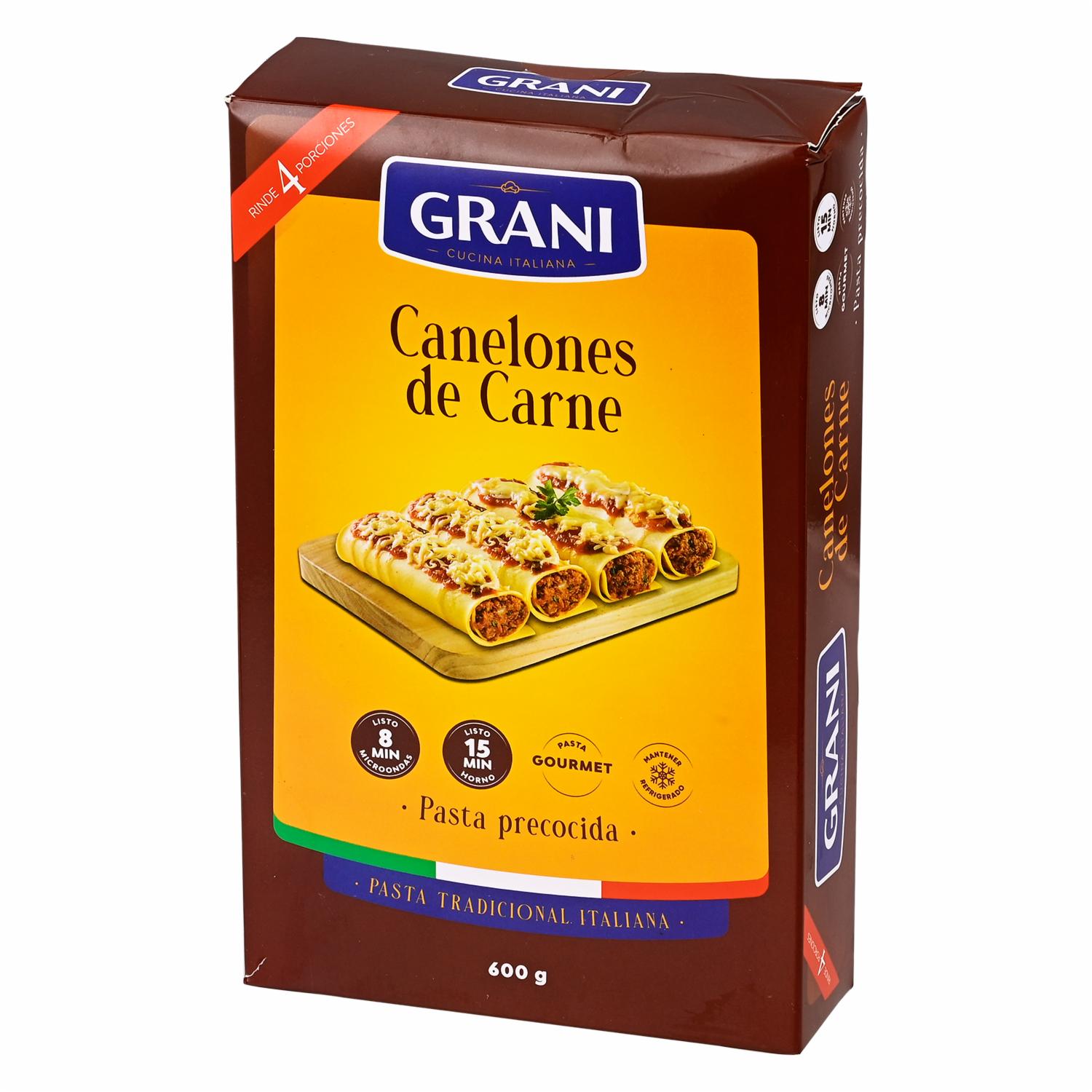 Canelones De Carne GRANI 600 G
