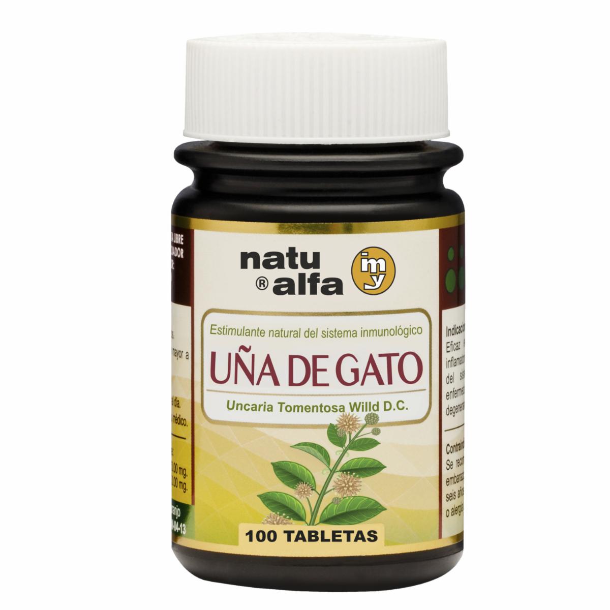 Uña De Gato En Tabletas NATU ALFA 100 U