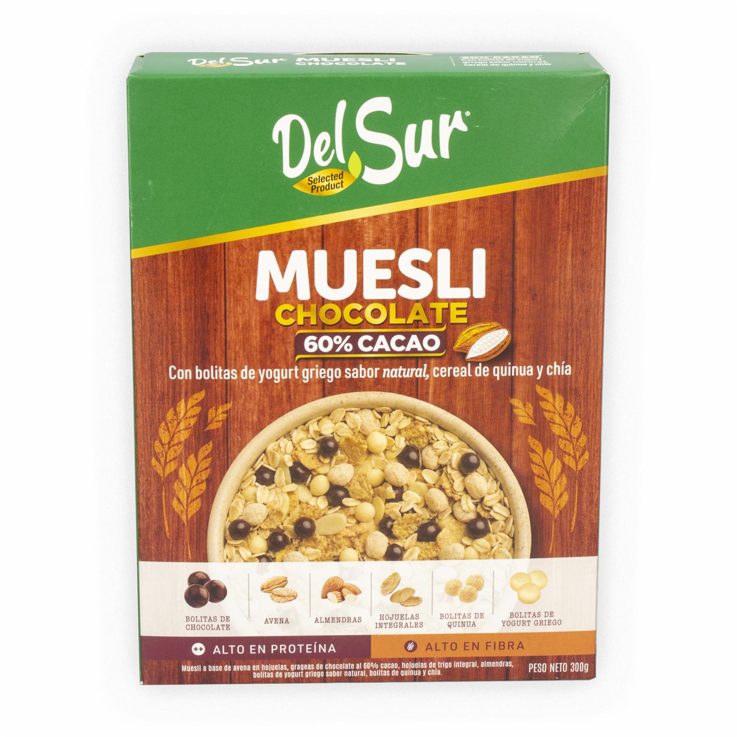 Muesli Chocoyogurt DEL SUR 300 G