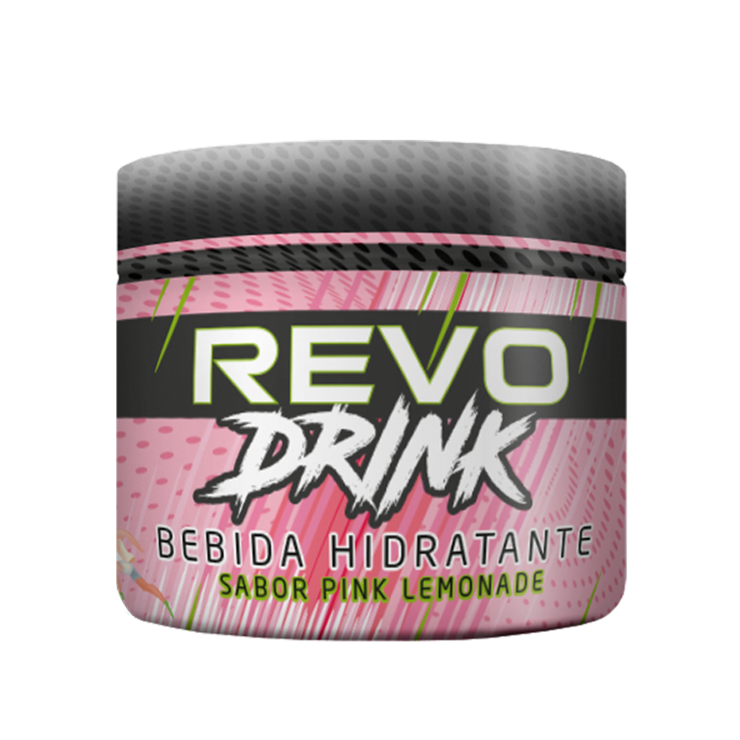 Bebida Hidratante En Polvo Sabor Pink Lemonade REVO DRINK 530 G