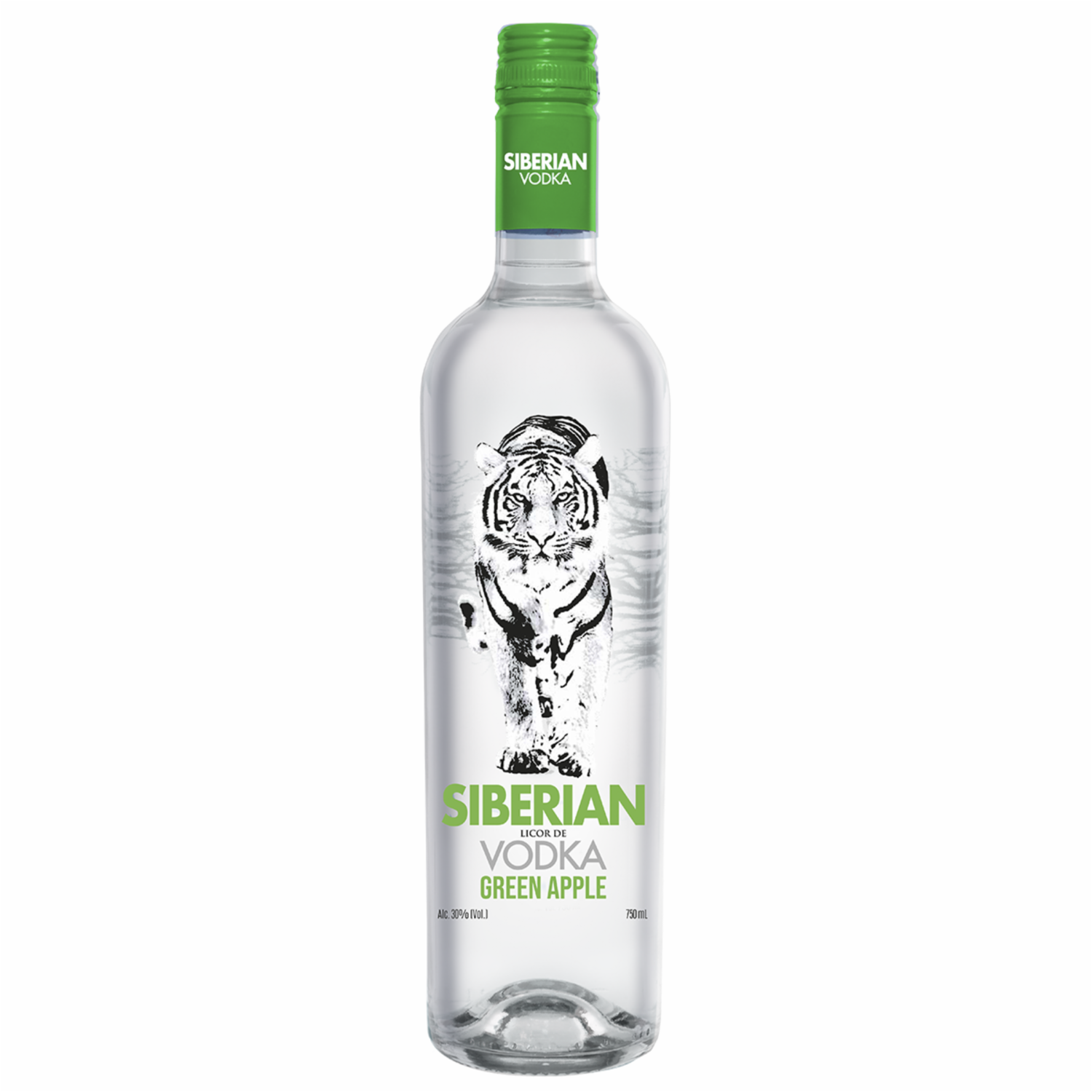 Vodka Green Apple SIBERIAN 750 Ml