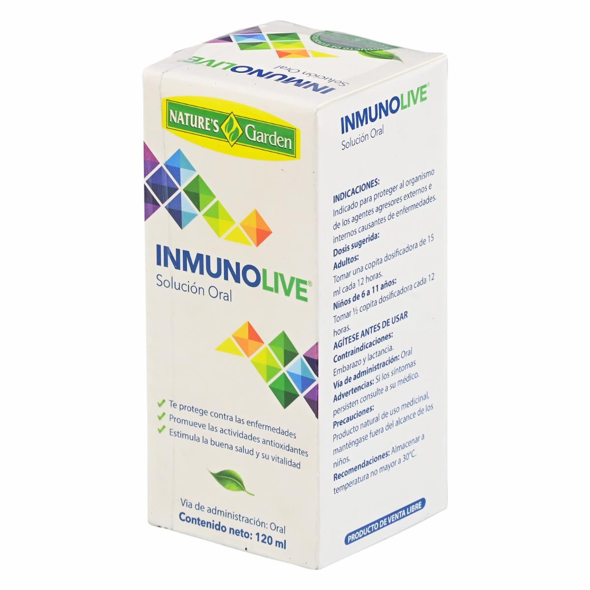 Inmunolive En Frasco NATURE’S GARDEN 120 Ml