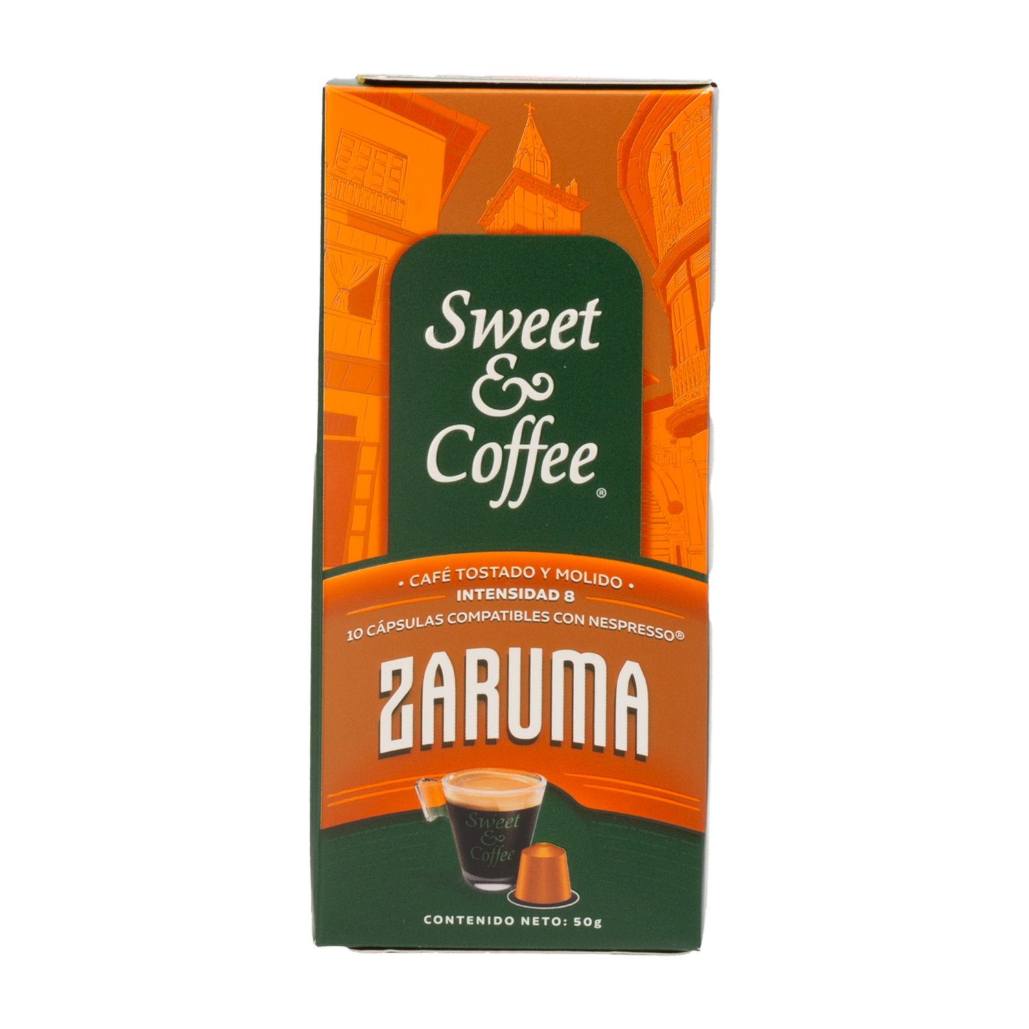 Café En Cápsulas Zaruma SWEET & COFFEE 50 G