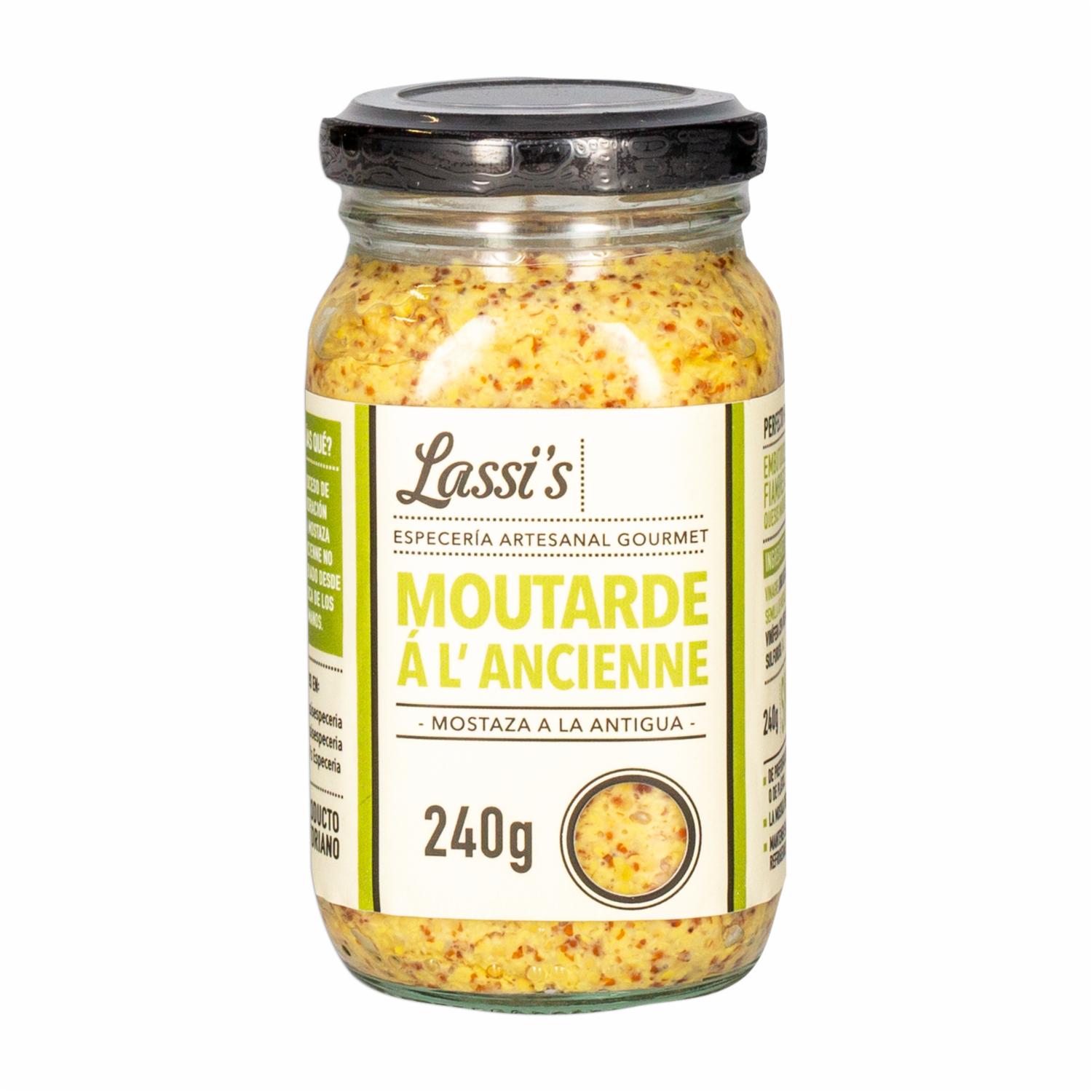 Mostaza Al Ancienne LASSI’S Frasco