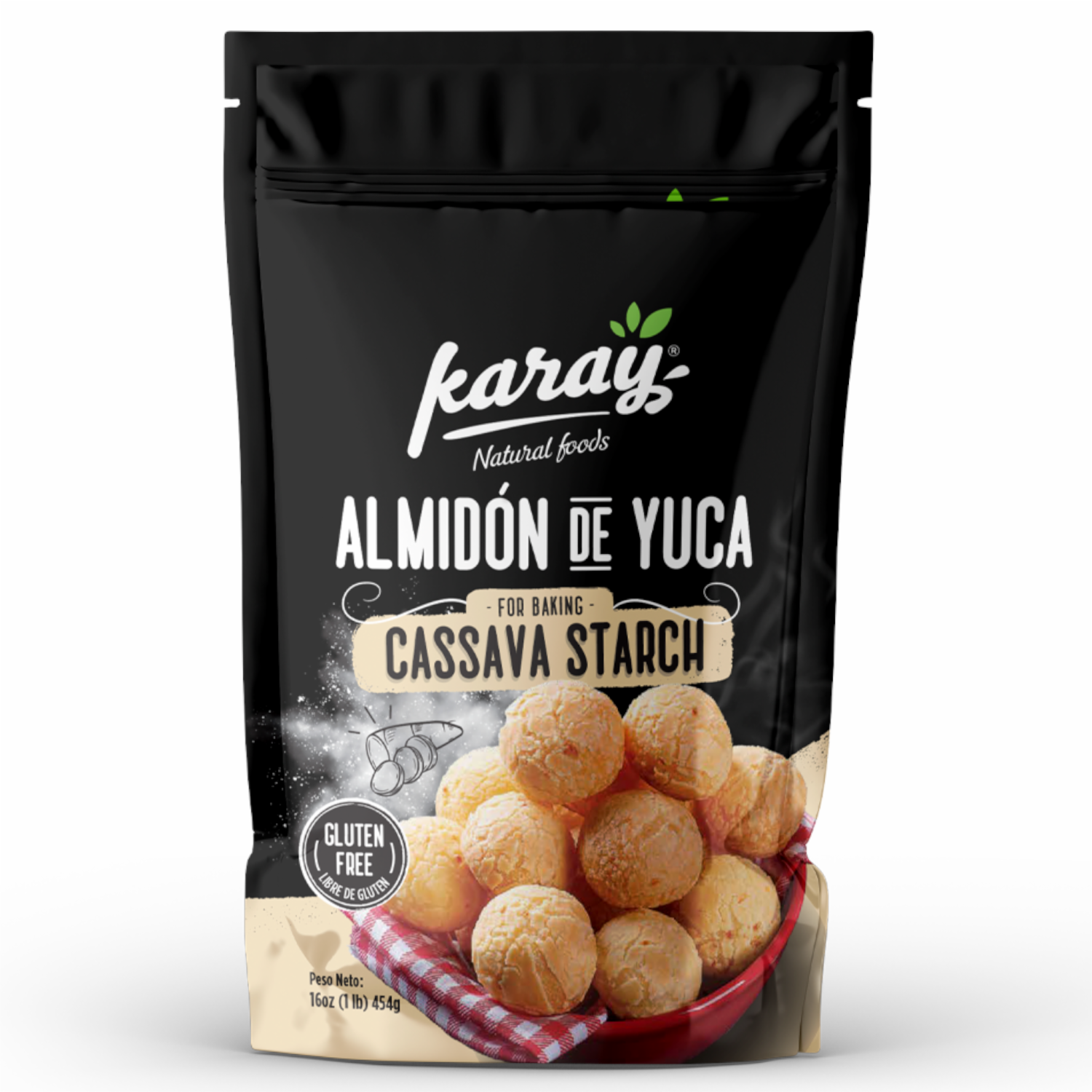Almidón De Yuca Libre De Gluten KARAY 454 G